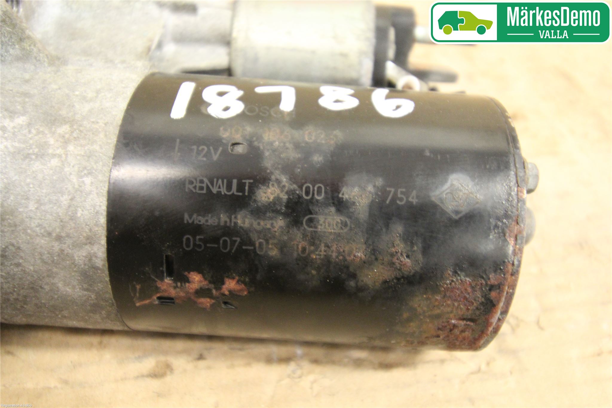 Renault SCÉNIC/GRAND 03-06 Startmotor