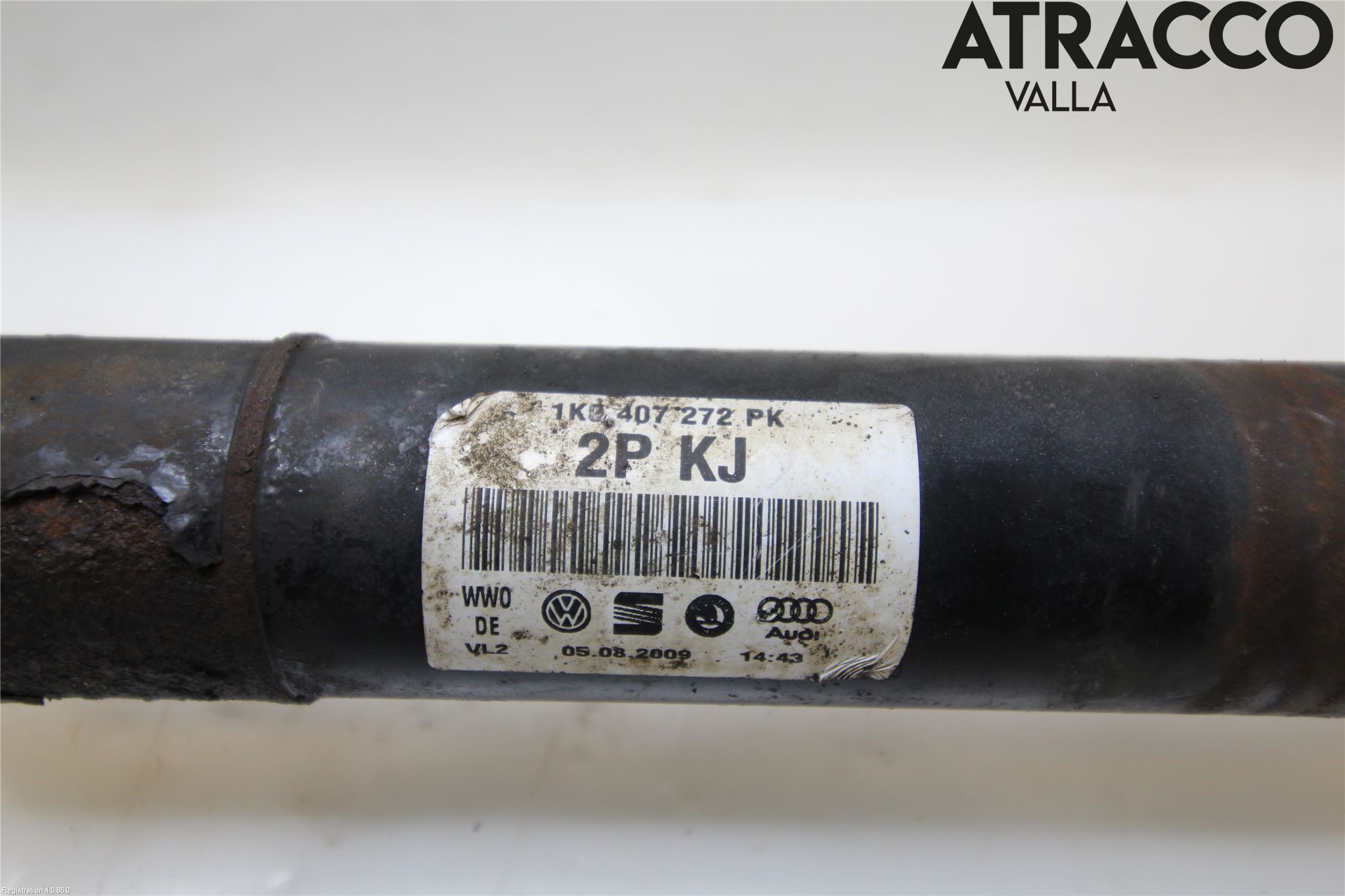 Volkswagen VW PASSAT 05-11 Drivaxel Fram Höger