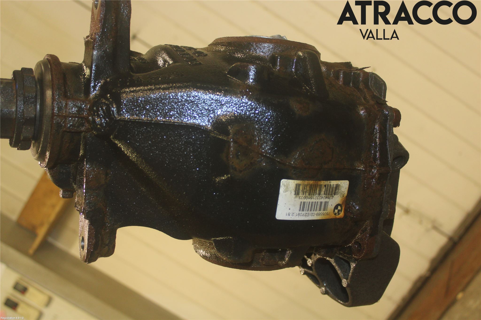 BMW 3 F30/F31/F80 12-19 Bakväxel-Diff