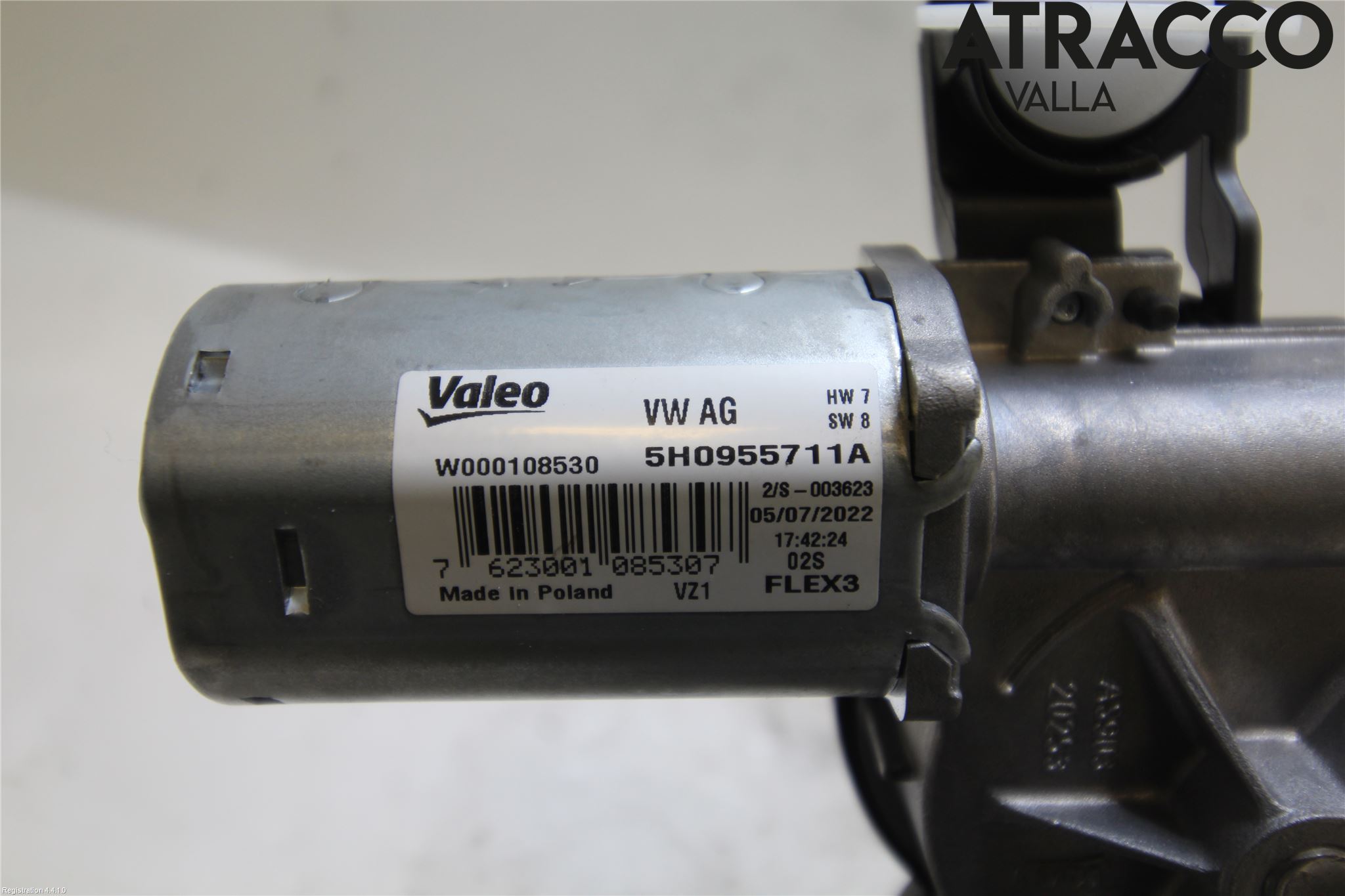 Volkswagen VW GOLF / E-GOLF VIII 20- Torkarmotor Baklucka