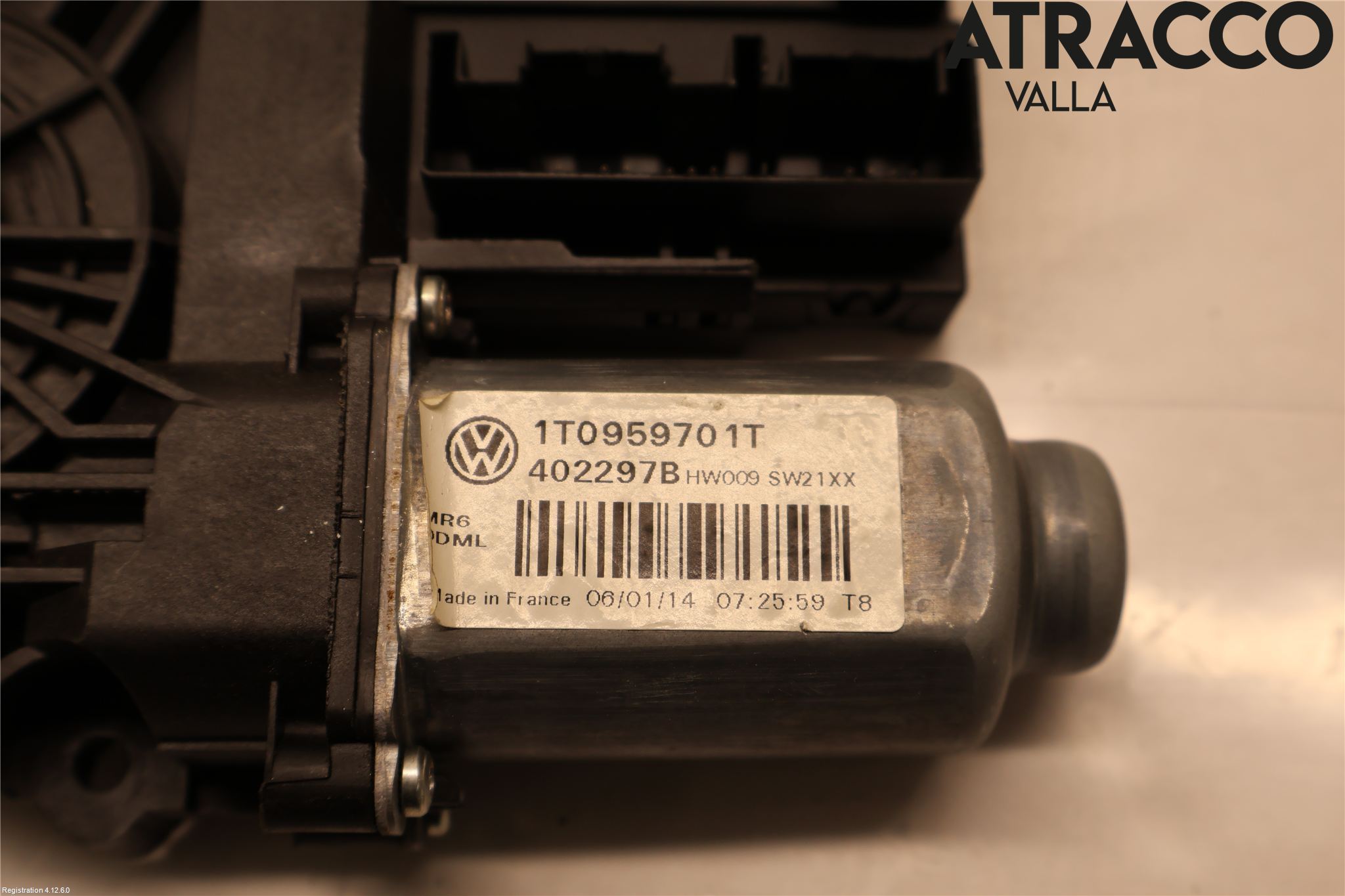 Volkswagen VW CADDY 11-15 Fönsterhissmotor