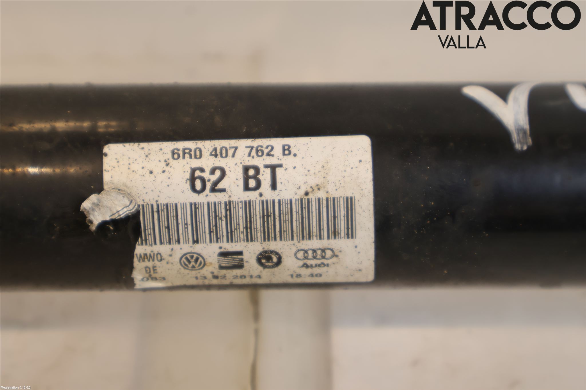 Skoda RAPID Drivaxel Fram Höger