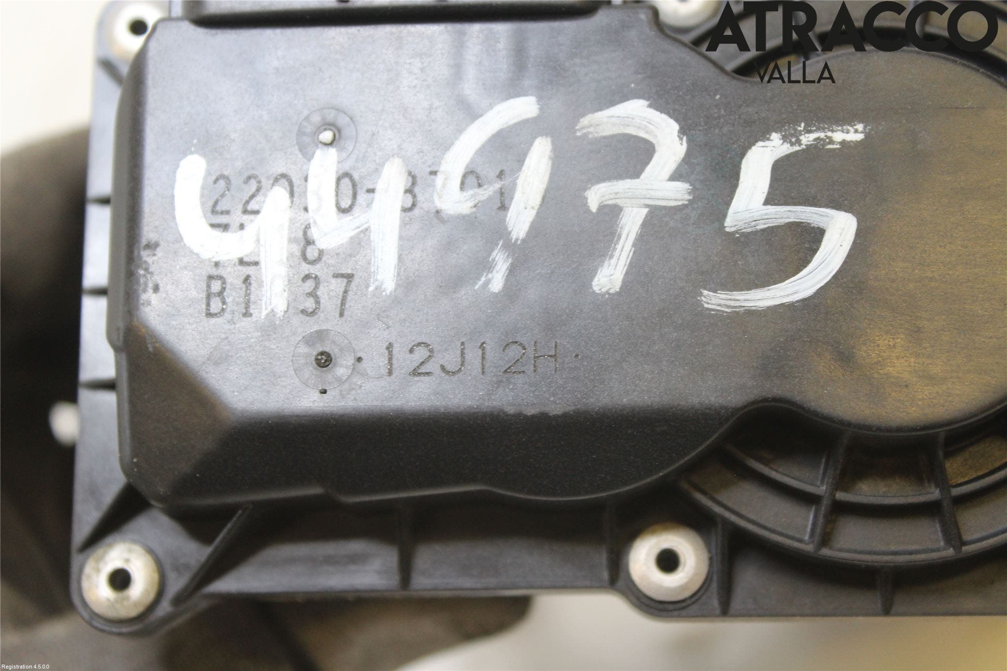 Toyota COROLLA 08-12 Injspjällhus