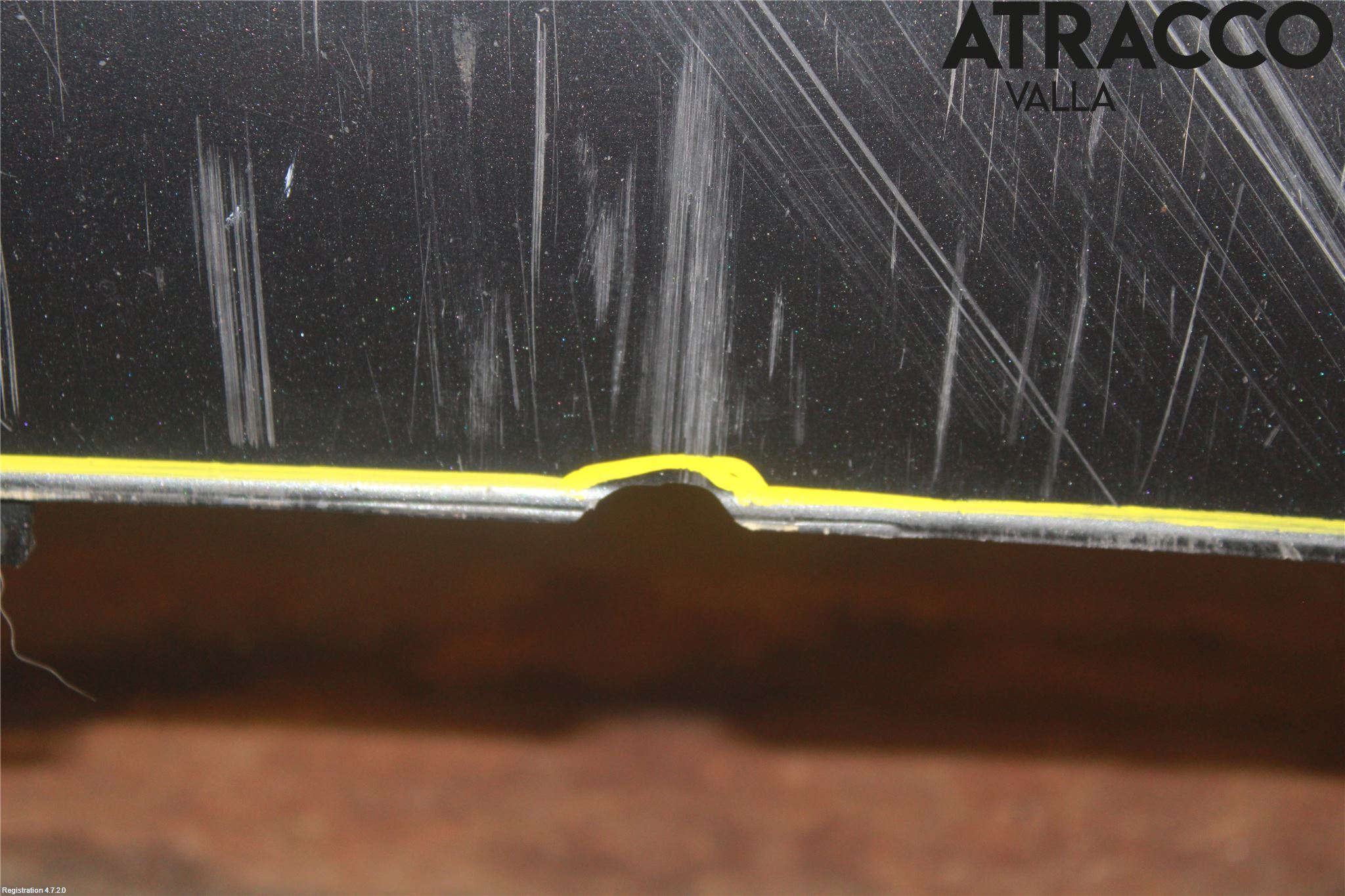 Audi A4 12-15 Stötfångarbeklädnad Fram