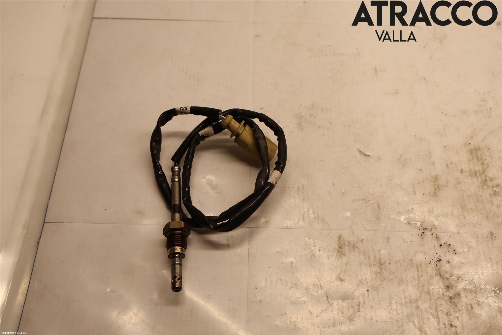 Volkswagen VW GOLF / E-GOLF VII 13-20 Givare Temp-Tryck Avgas