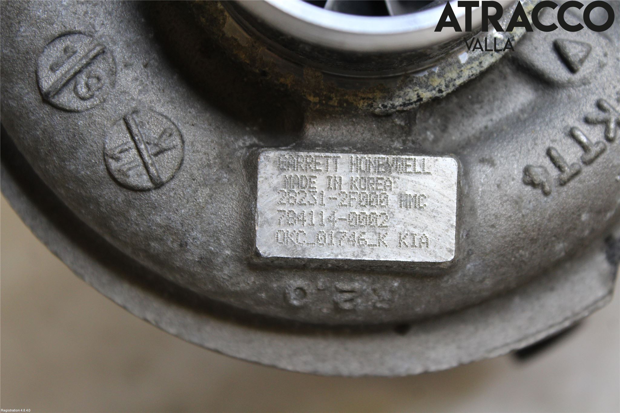 Kia SPORTAGE (SL) 11-15 Turboaggregat
