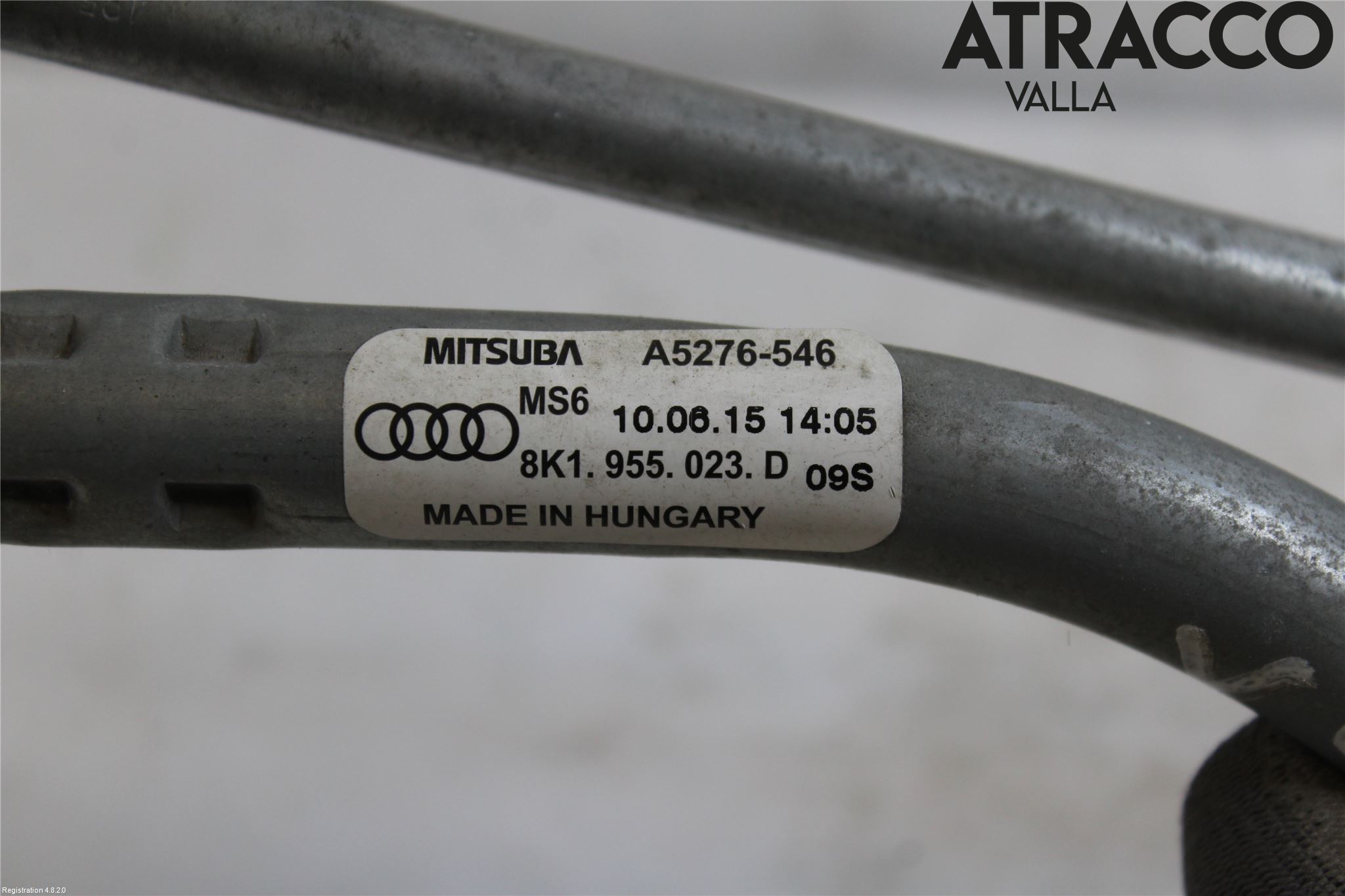 Audi A4 12-15 Torkarmekanism Vindruta