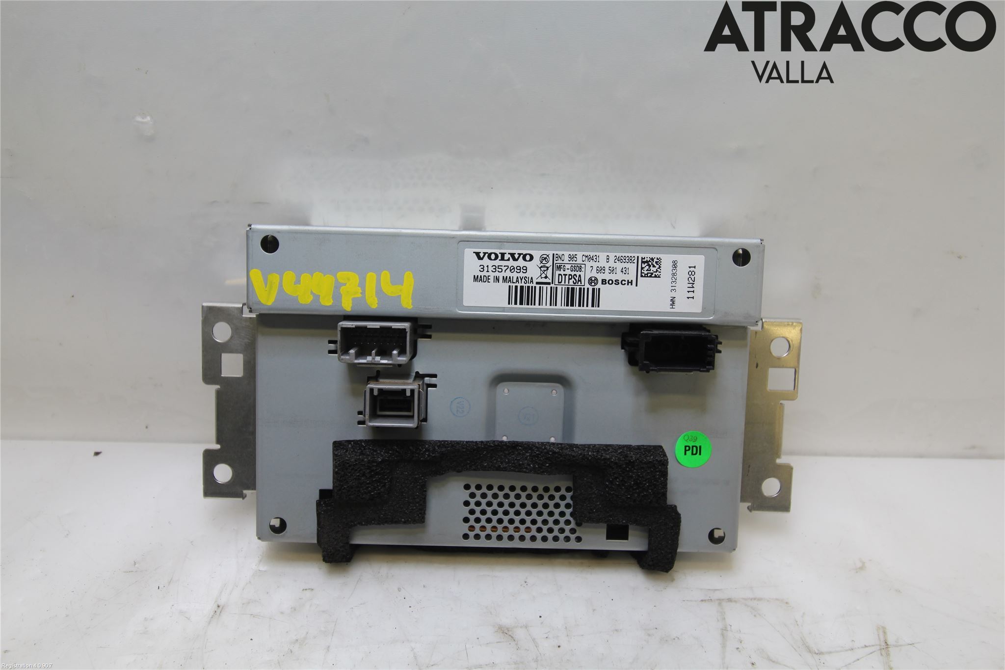 Volvo V60 11-13 Multifunktionsdisplay