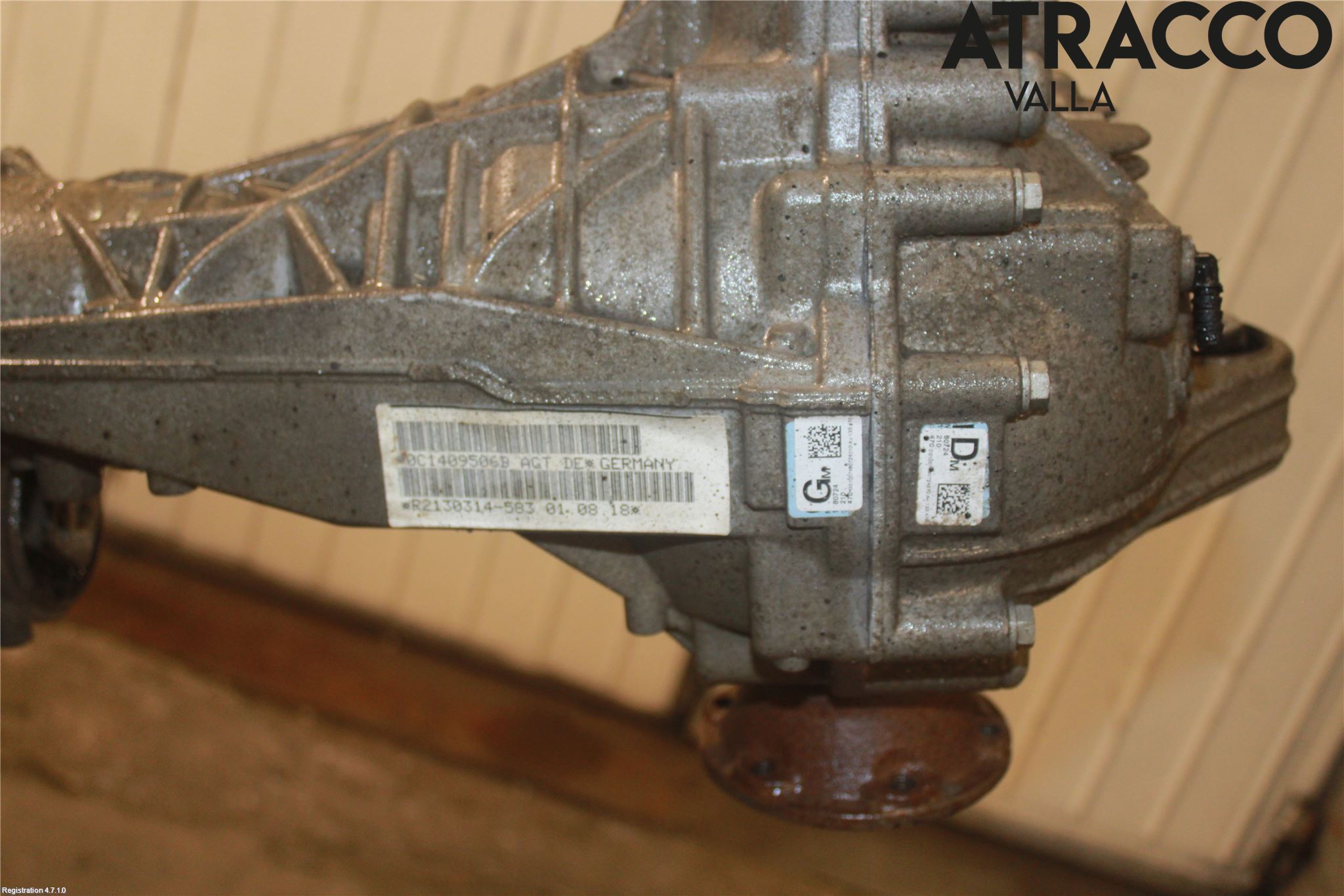 Volkswagen VW AMAROK 2H 10-22 Framvagn Diffrential