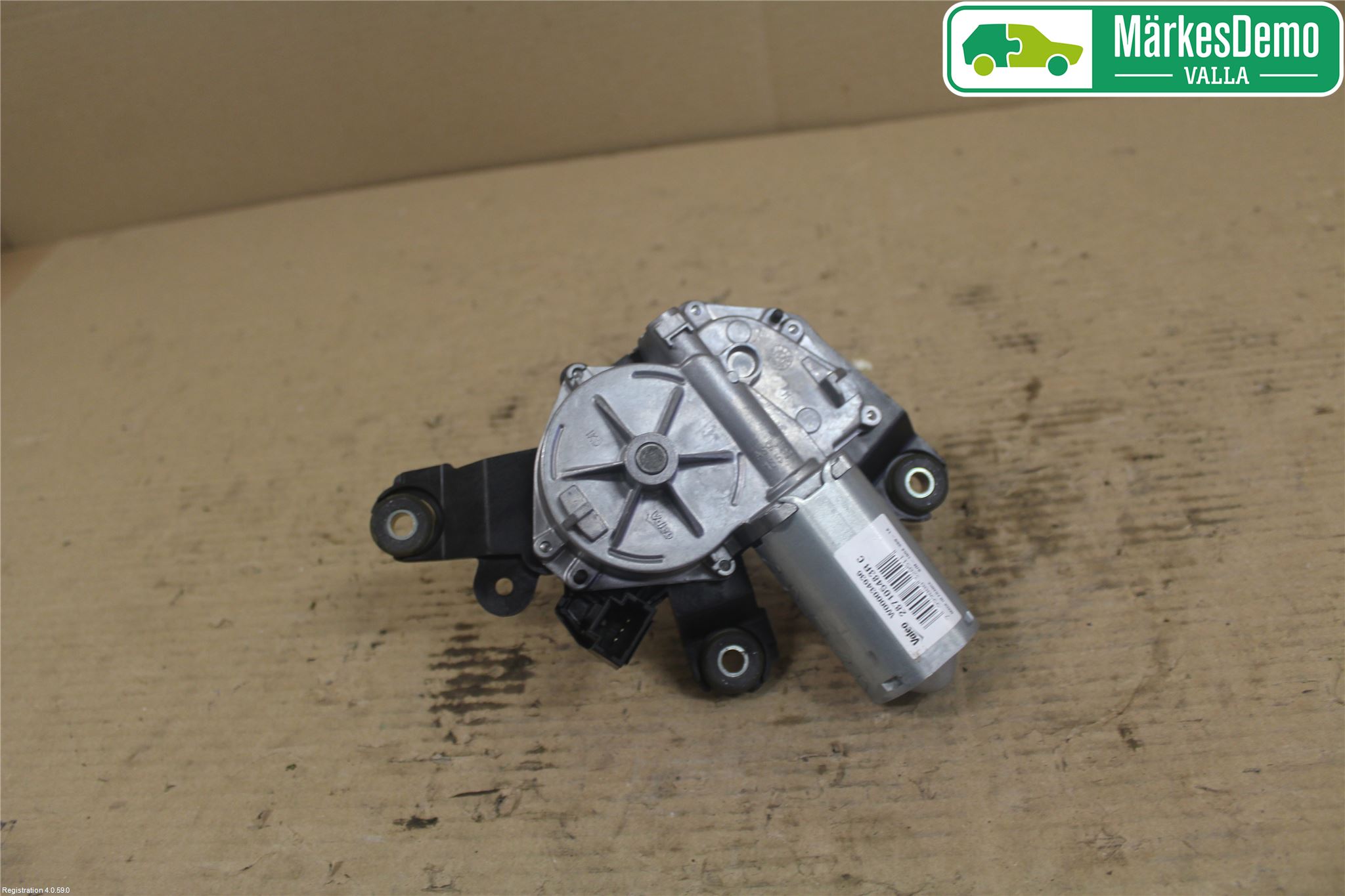 Renault CAPTUR 13-19 Torkarmotor Baklucka