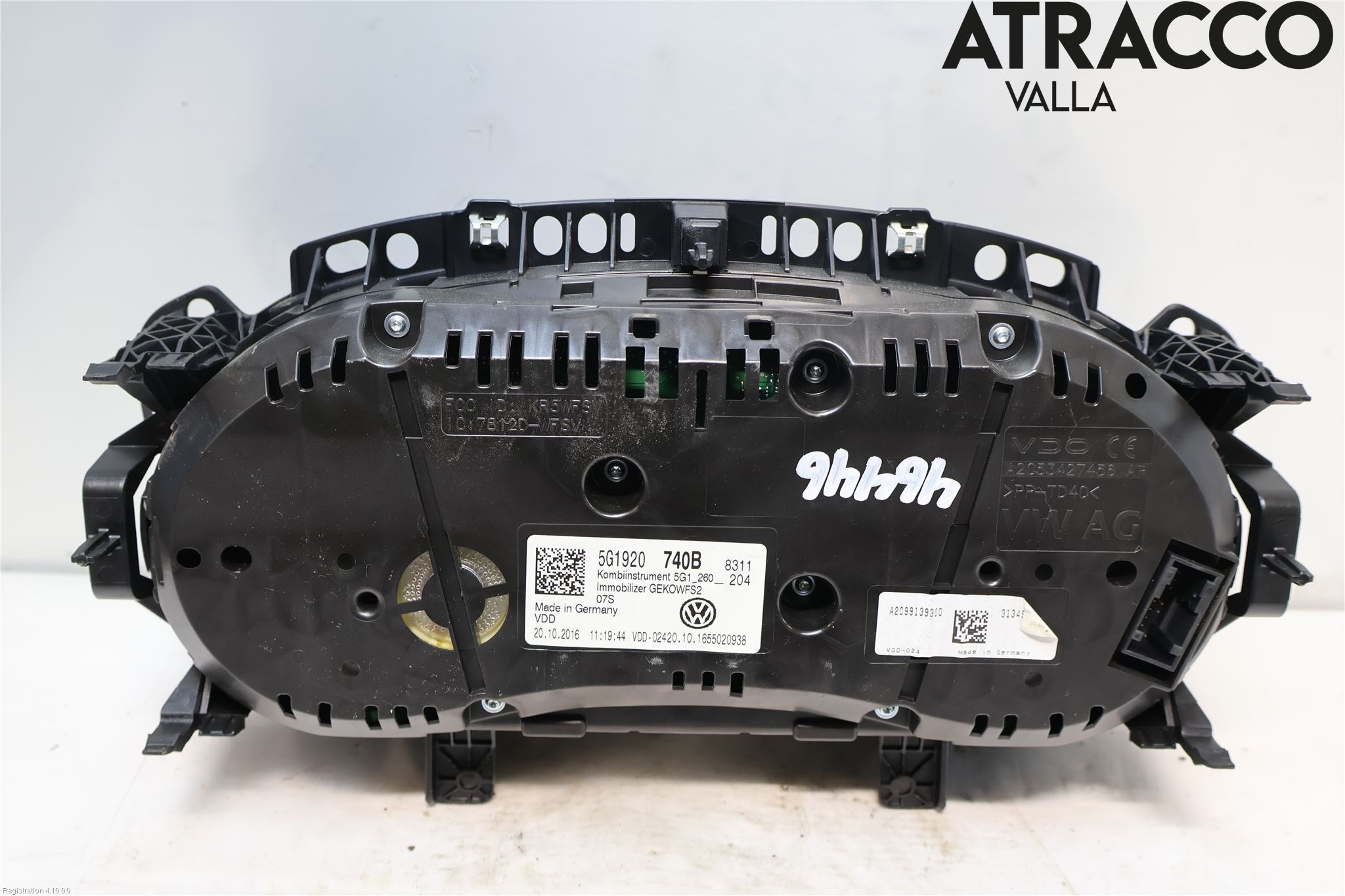 Volkswagen VW GOLF / E-GOLF VII 13-20 Instrument Komb