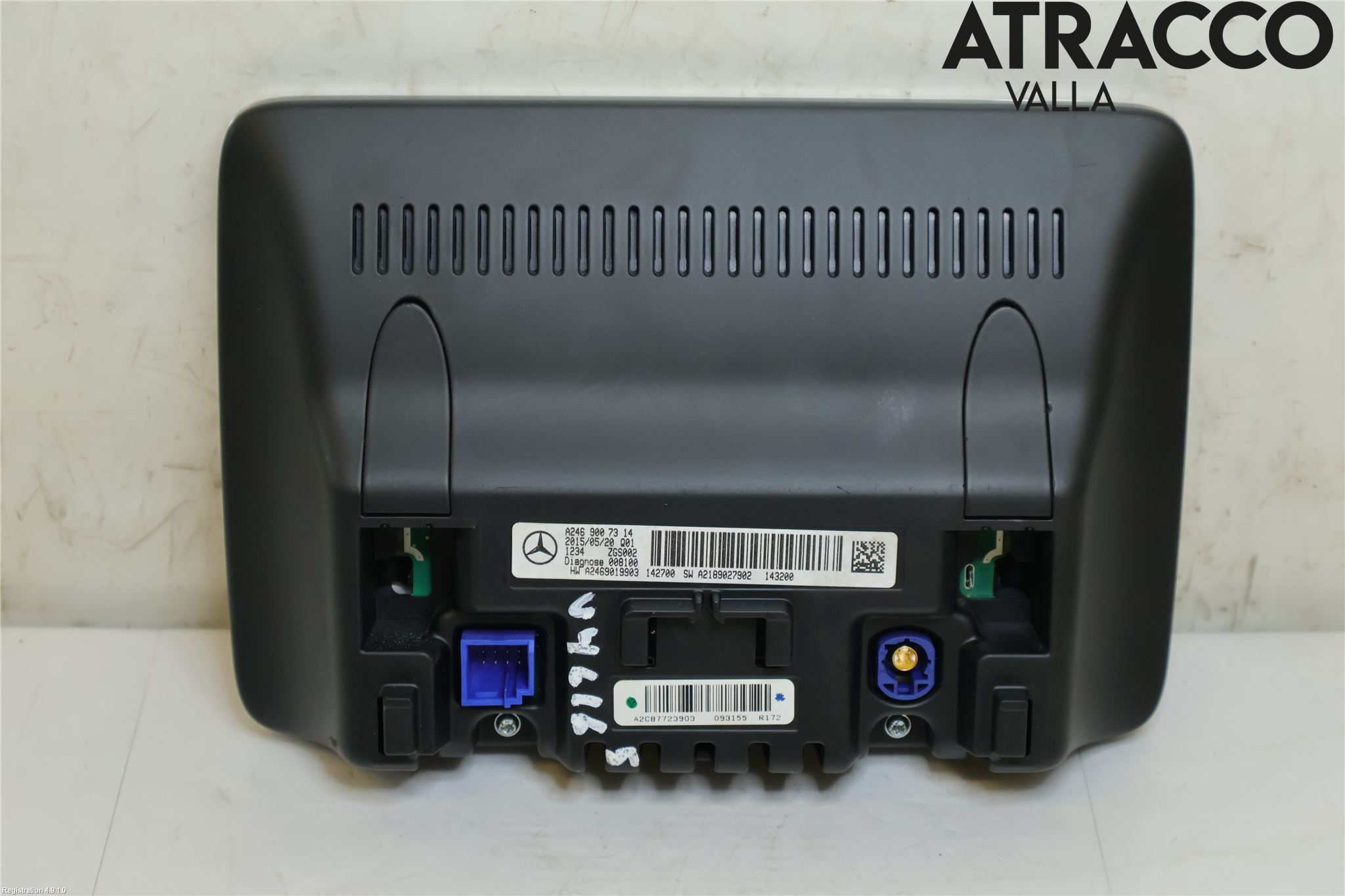 Mercedes-Benz MB B-KLASS (W246/W242) 12-19 Multifunktionsdisplay