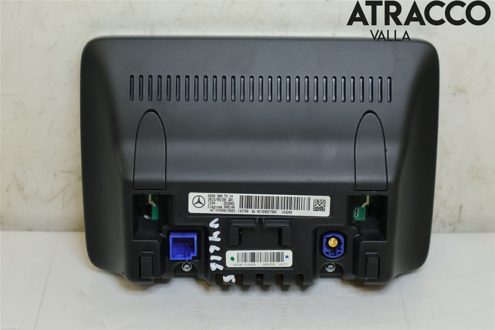 Mercedes-Benz MB B-KLASS (W246/W242) 12-19 Multifunktionsdisplay