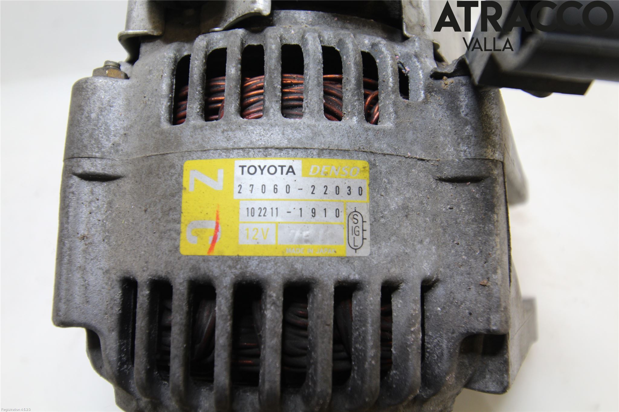 Toyota COROLLA 02-07 Generator