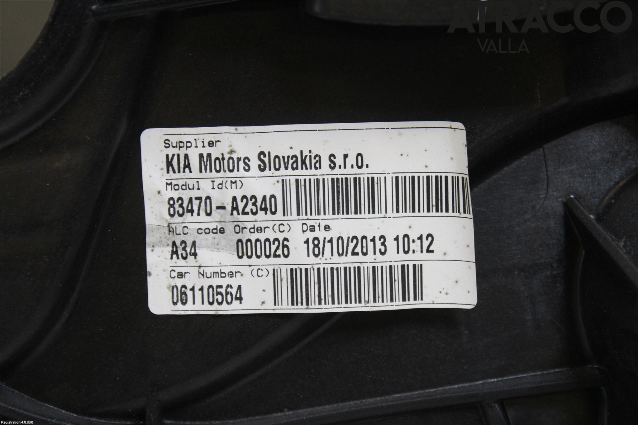 Kia CEED 12-18 Fönsterhissmekanism