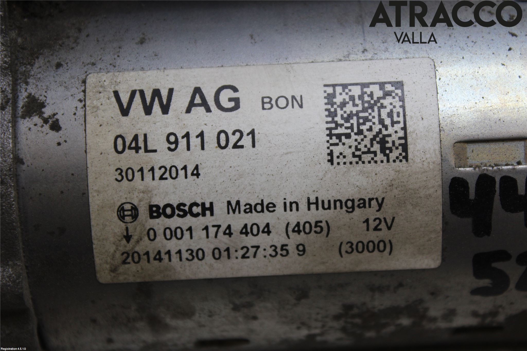 Audi A5 07-16 Startmotor Diesel