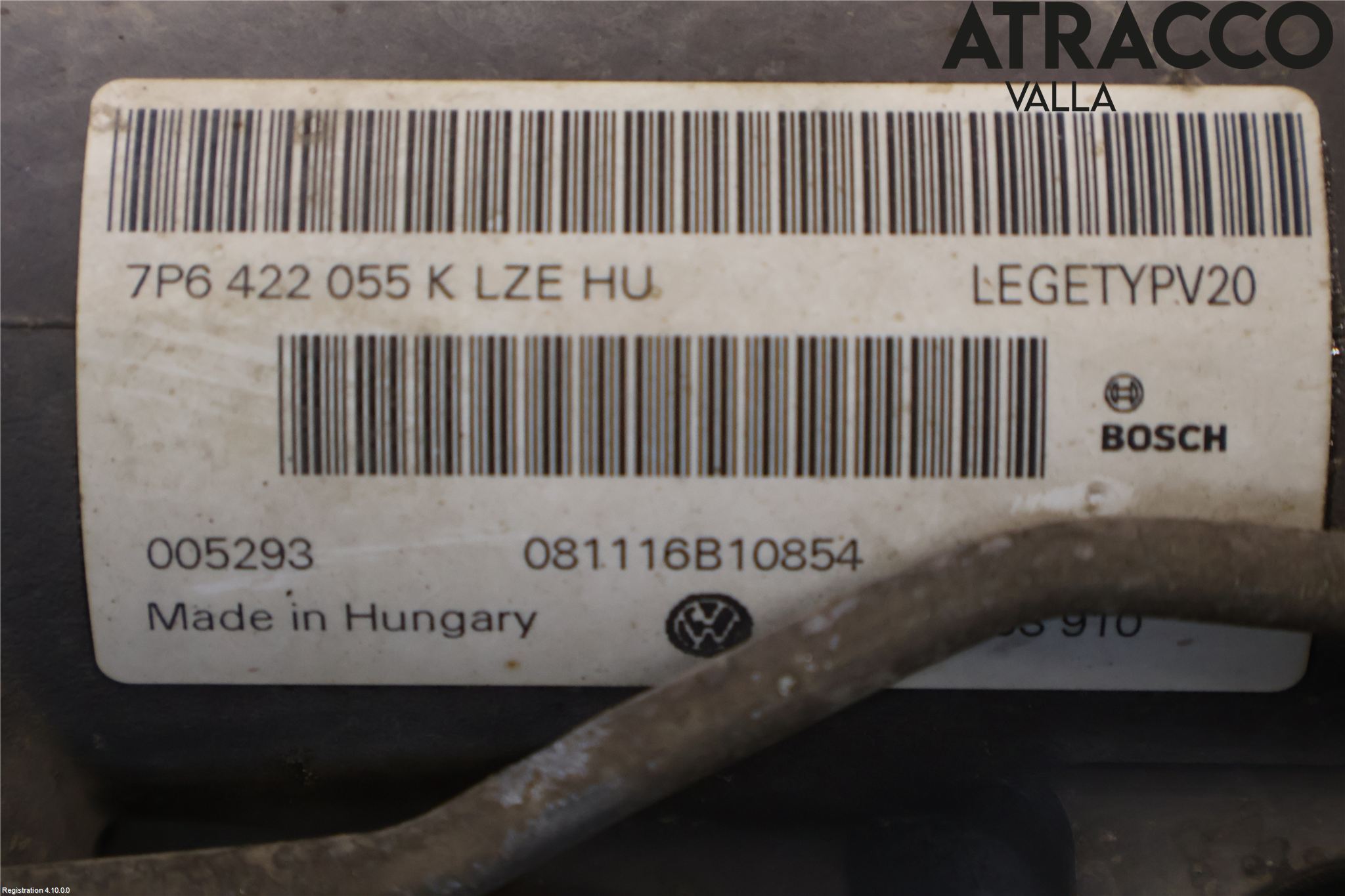 Volkswagen VW TOUAREG 7P 11-18 Styrväxel Servo -Snäcka