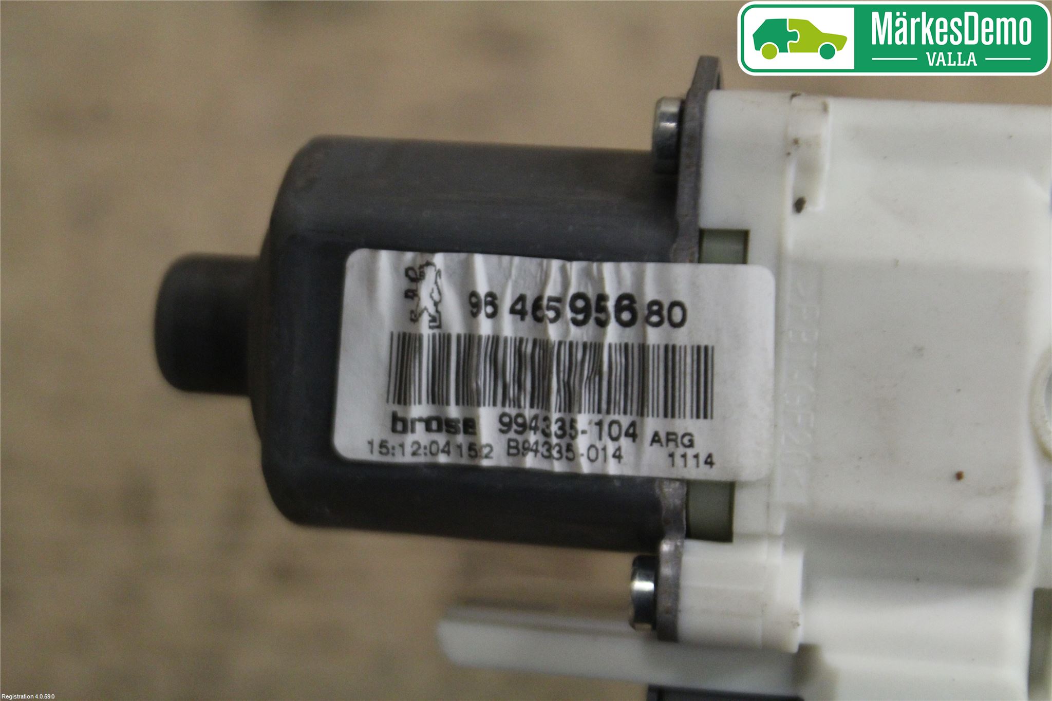 Peugeot 407 Fönsterhiss El Kompl