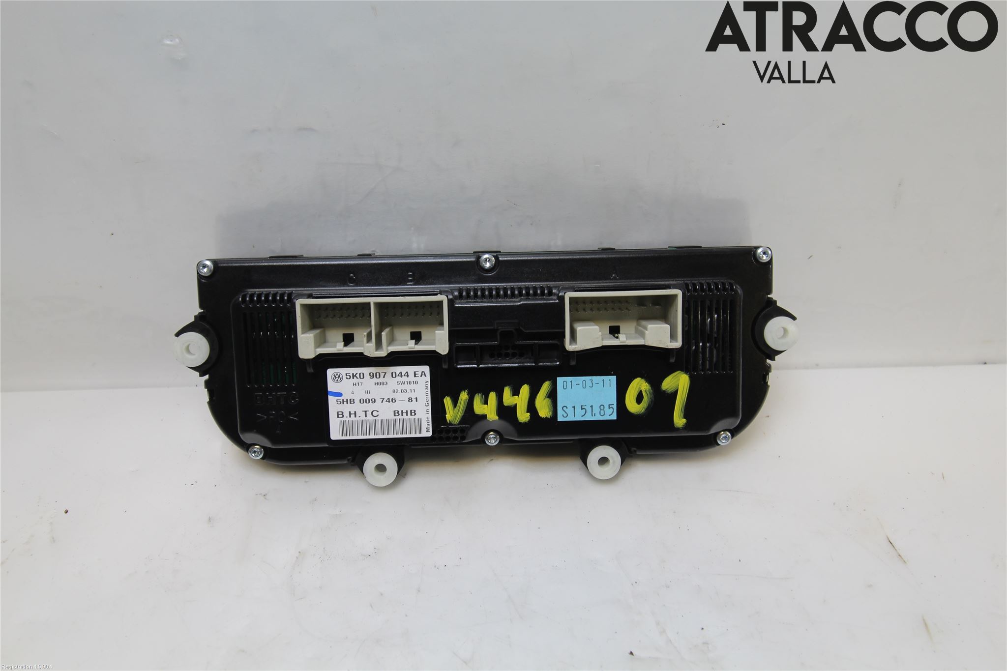 Volkswagen VW PASSAT 11-14 Ac Styrenhet Ac Manöveren