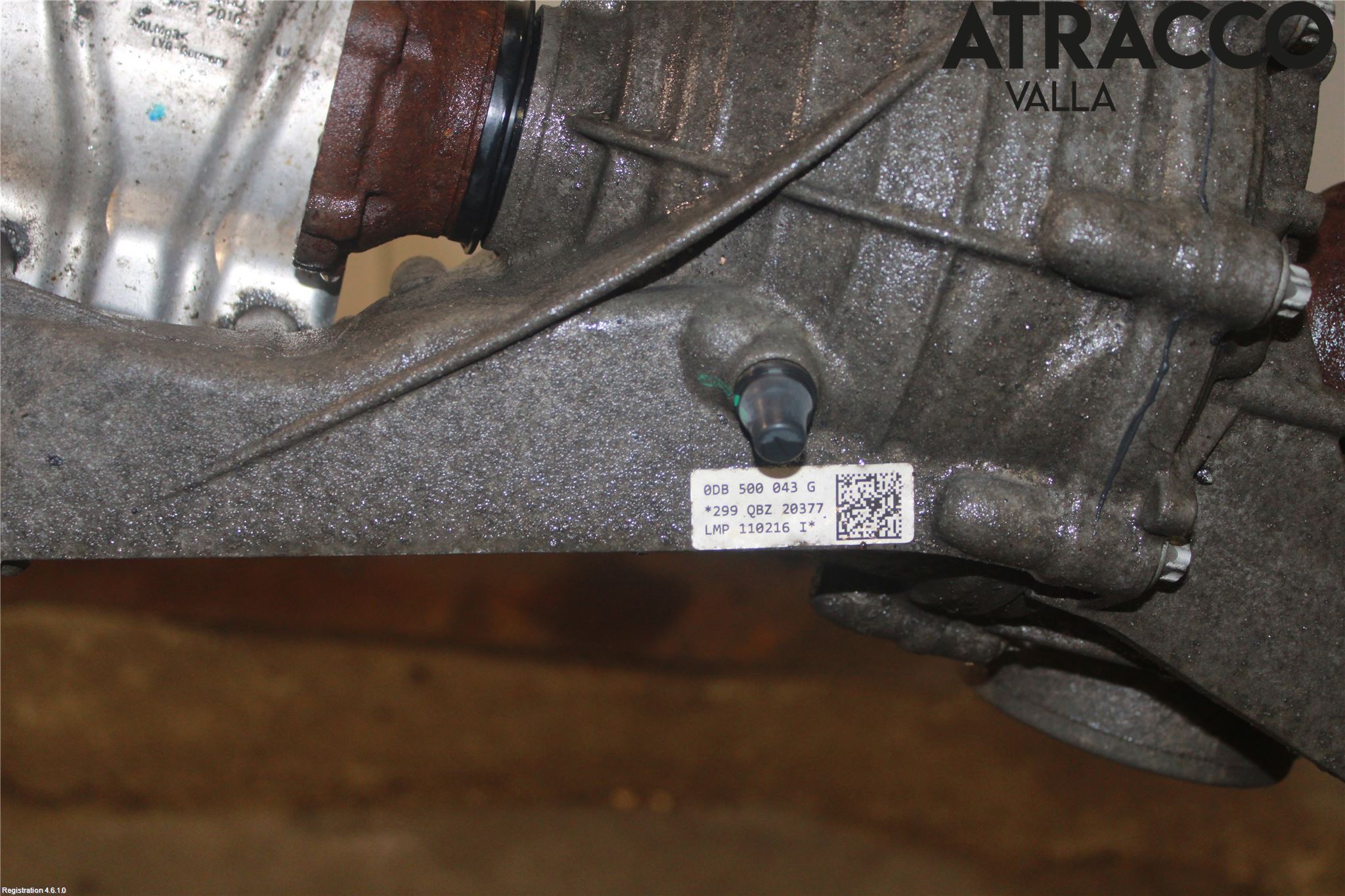 Audi A4/S4 B9 16-19 Bakväxel-Diff