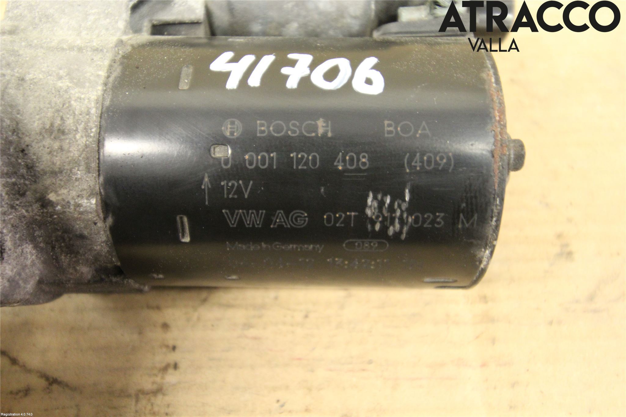 Volkswagen VW GOLF V 04-09 Startmotor