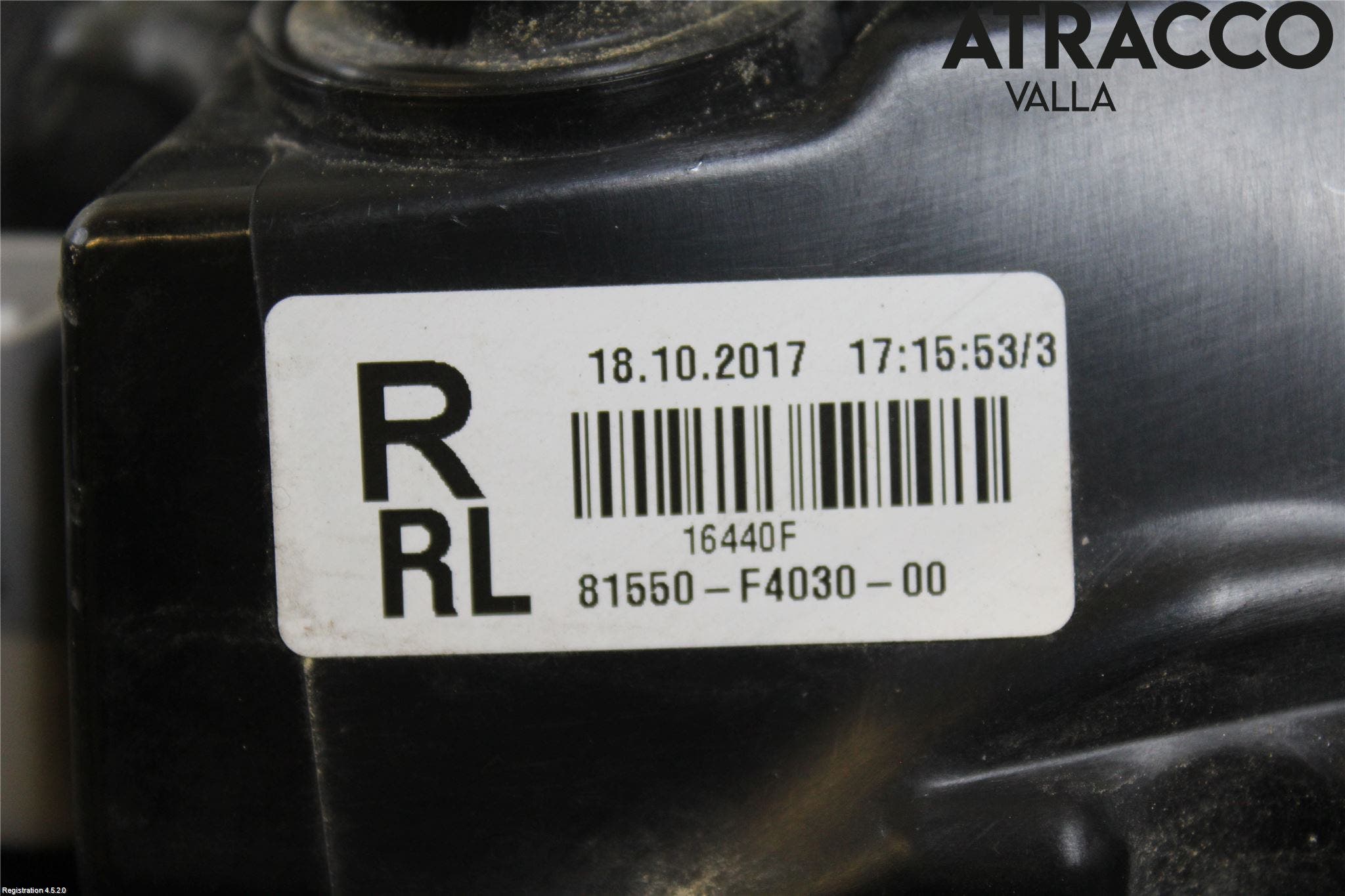 Toyota C-HR 16-23 Bakljus Höger