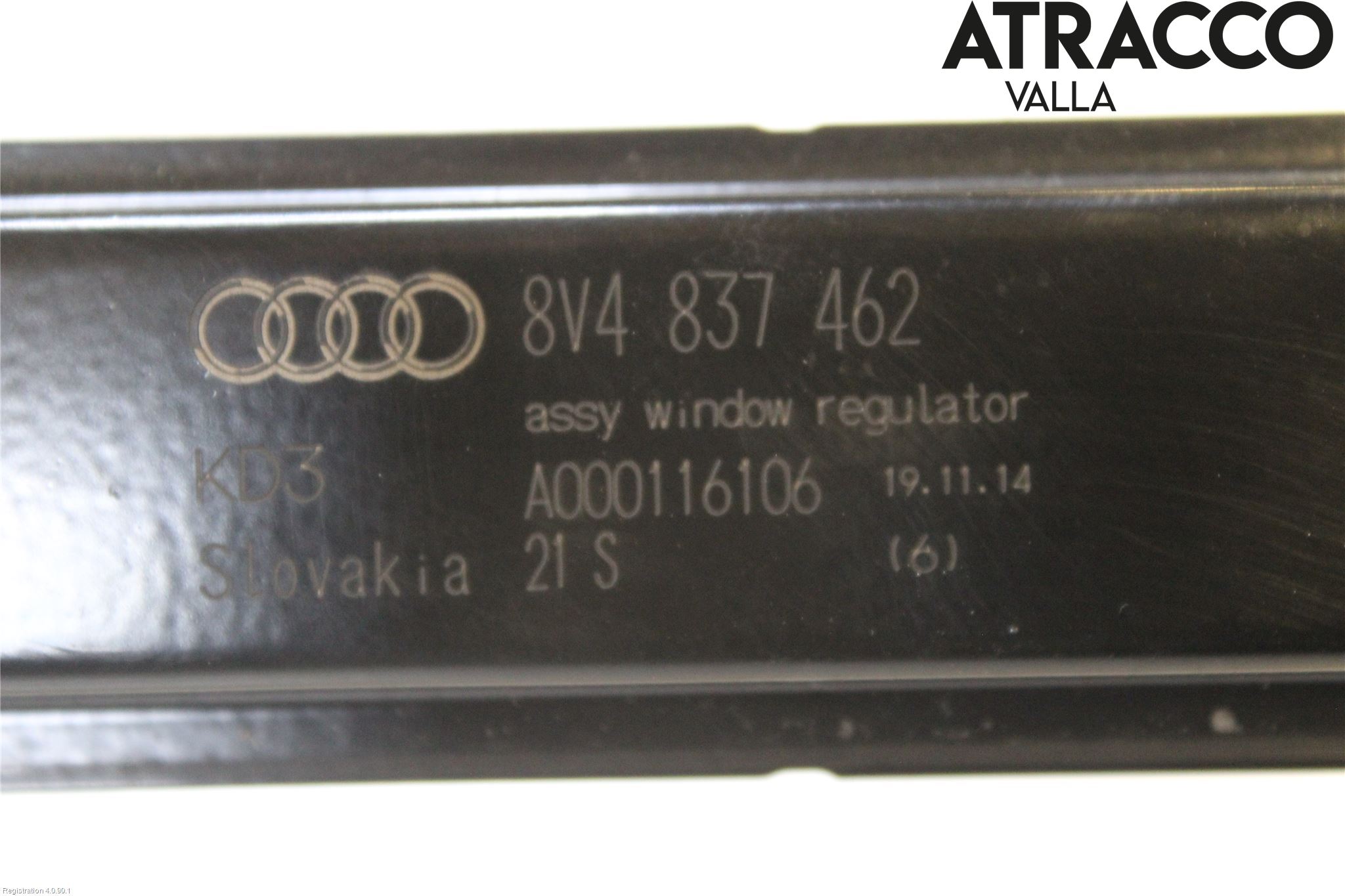 Audi A3/S3 8V 13-20 Fönsterhiss El Kompl