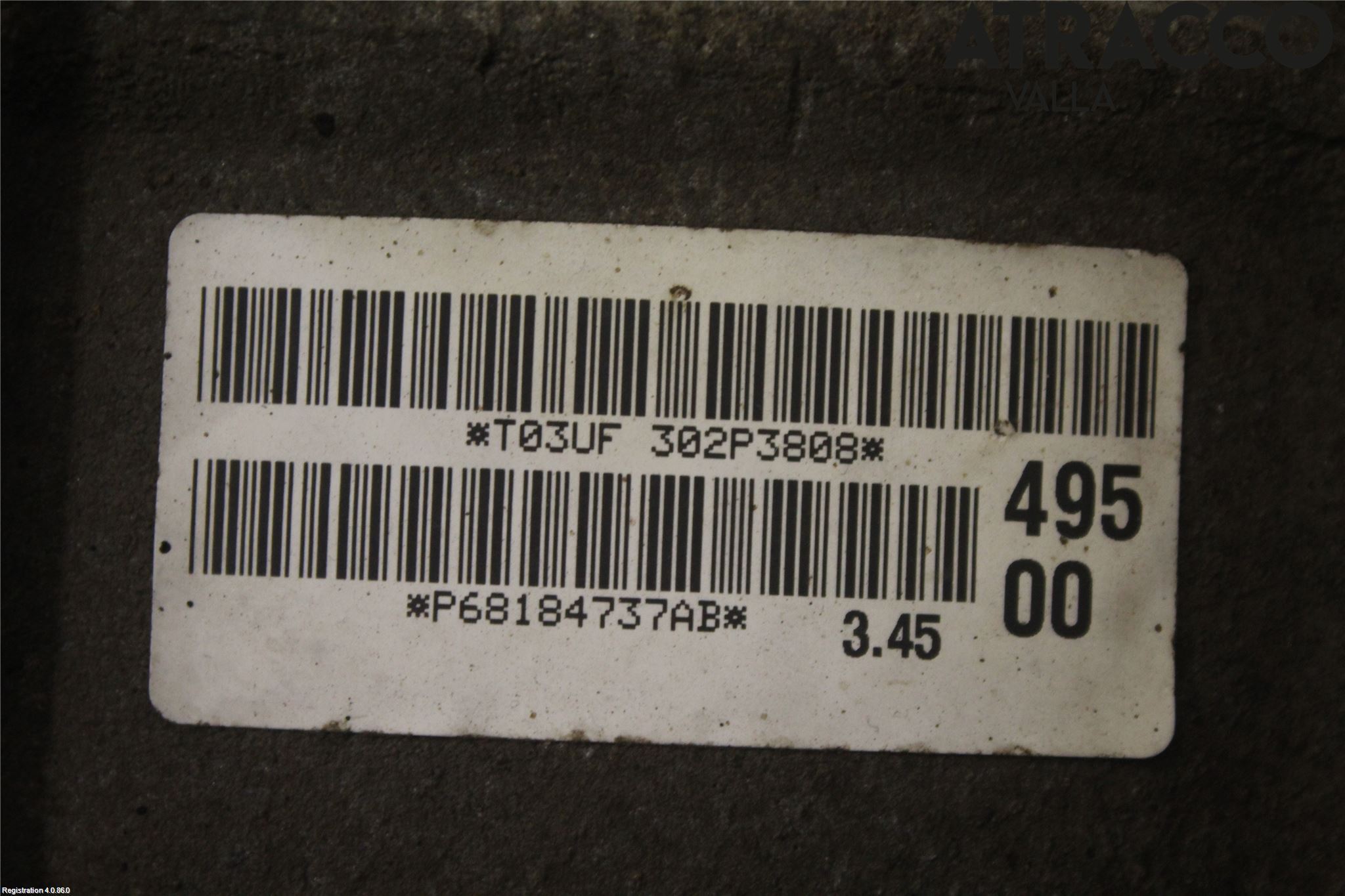 Jeep GRAND CHEROKEE 10-20 Bakväxel-Diff
