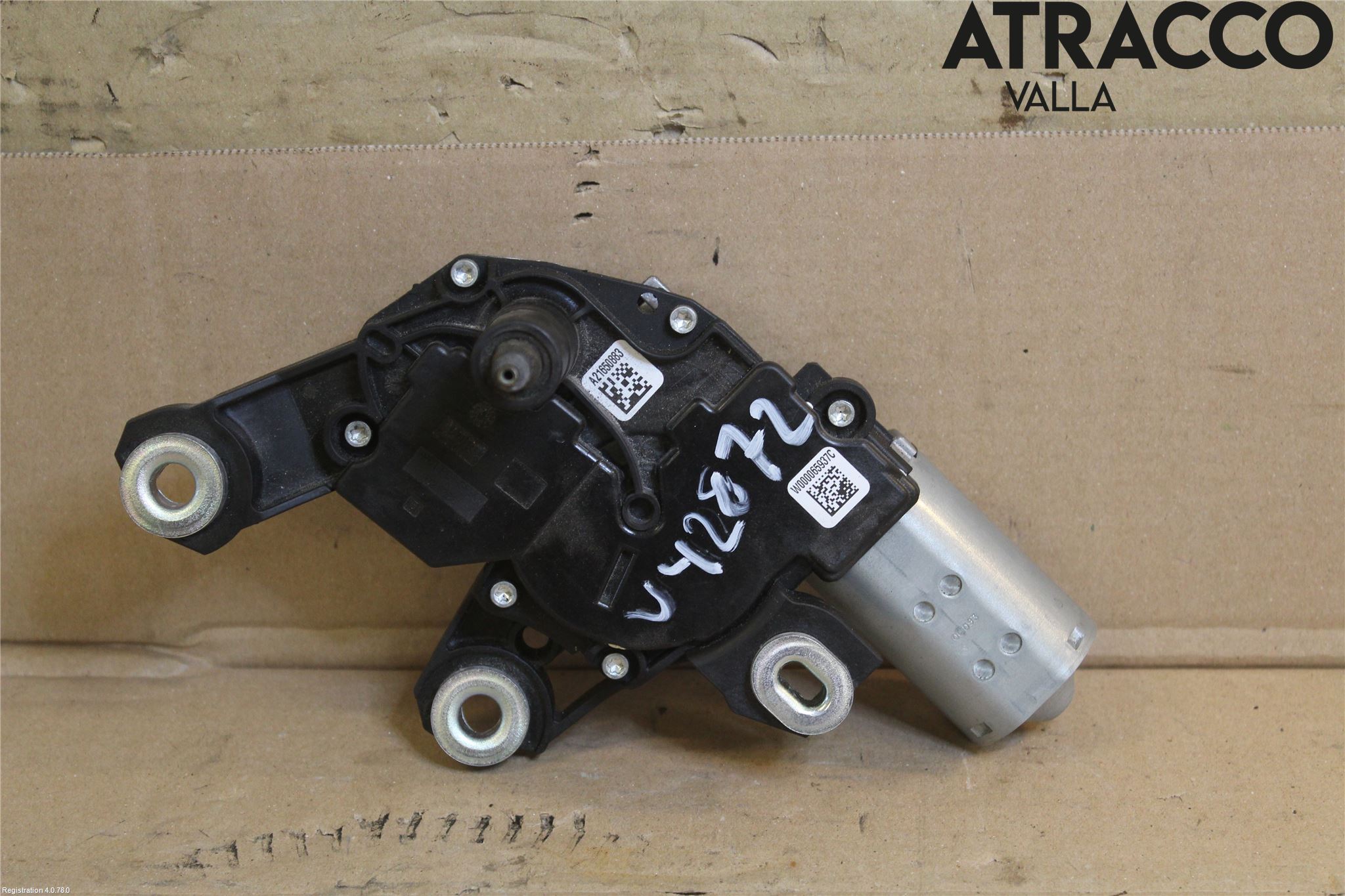 Audi A4/S4 B9 16-19 Torkarmotor Baklucka