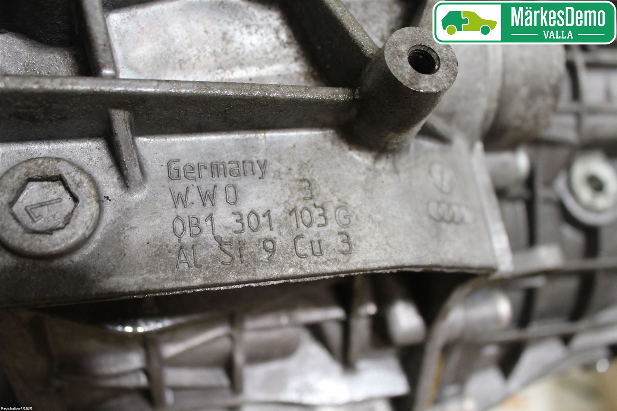 Audi A4/S4 08-11 Växellåda Man 6 Vxl