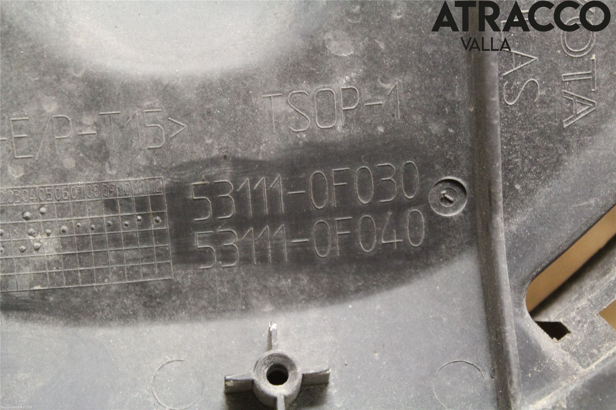 Toyota COROLLA VERSO 08-09 Grill Komp