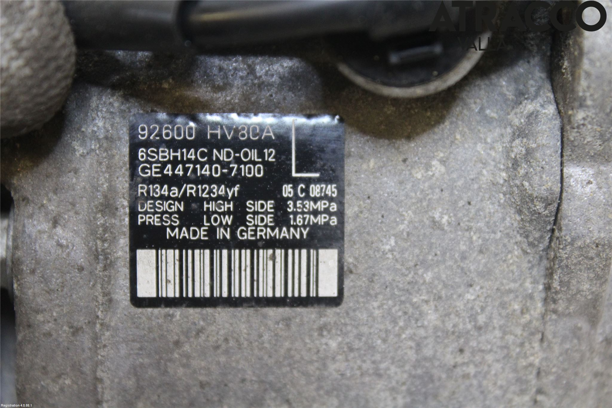 Nissan QASHQAI 17-21 Ac Kompressor