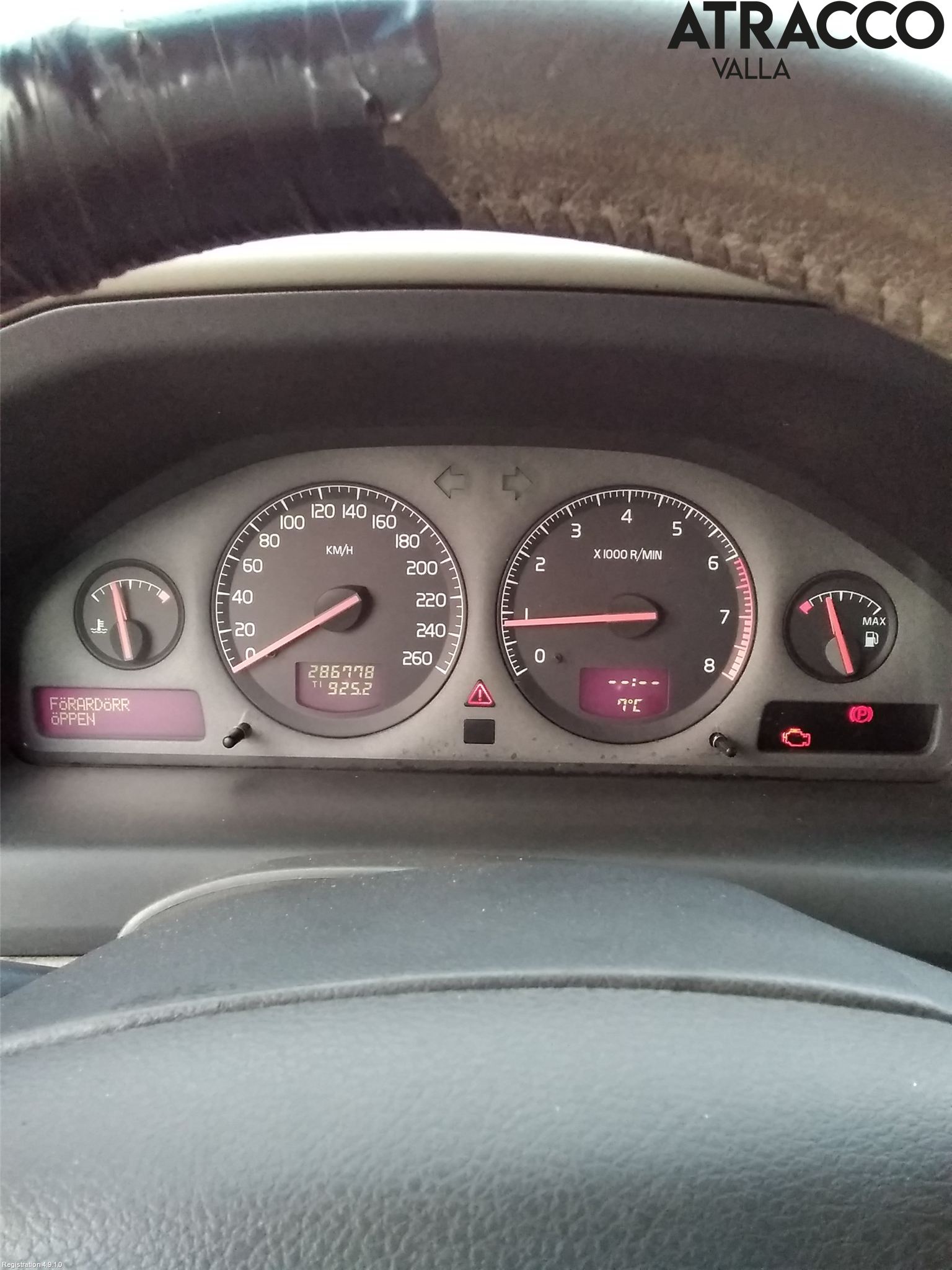 Volvo XC70 01-04 Instrument Komb