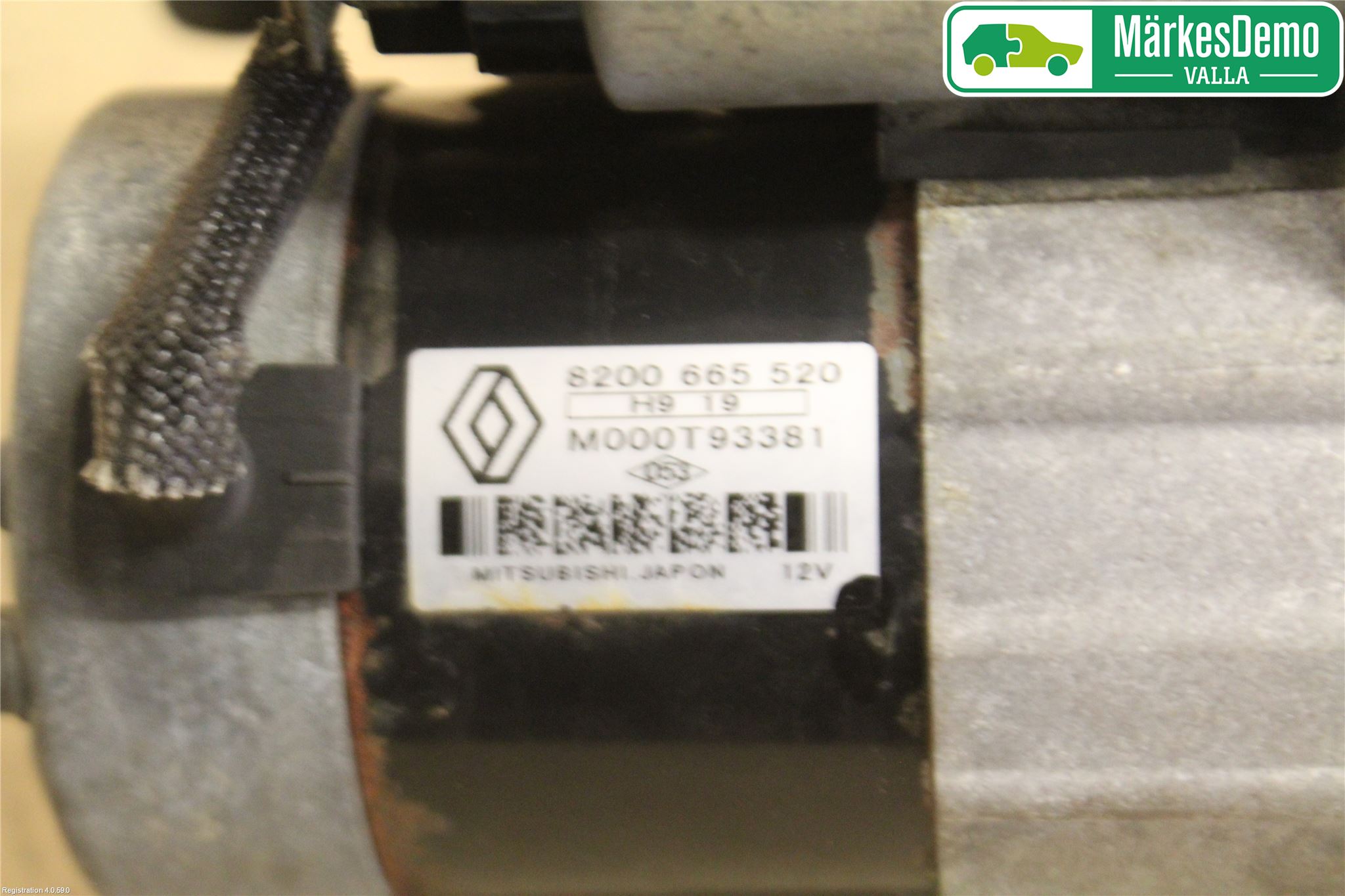 Renault MEGANE III 09-15 Startmotor