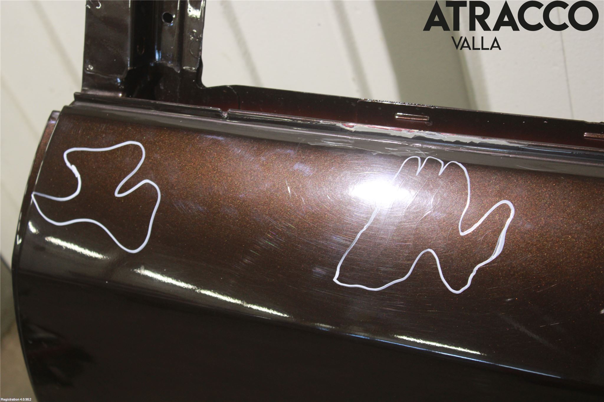 Renault MEGANE III 09-15 Dörr Bak Vänster