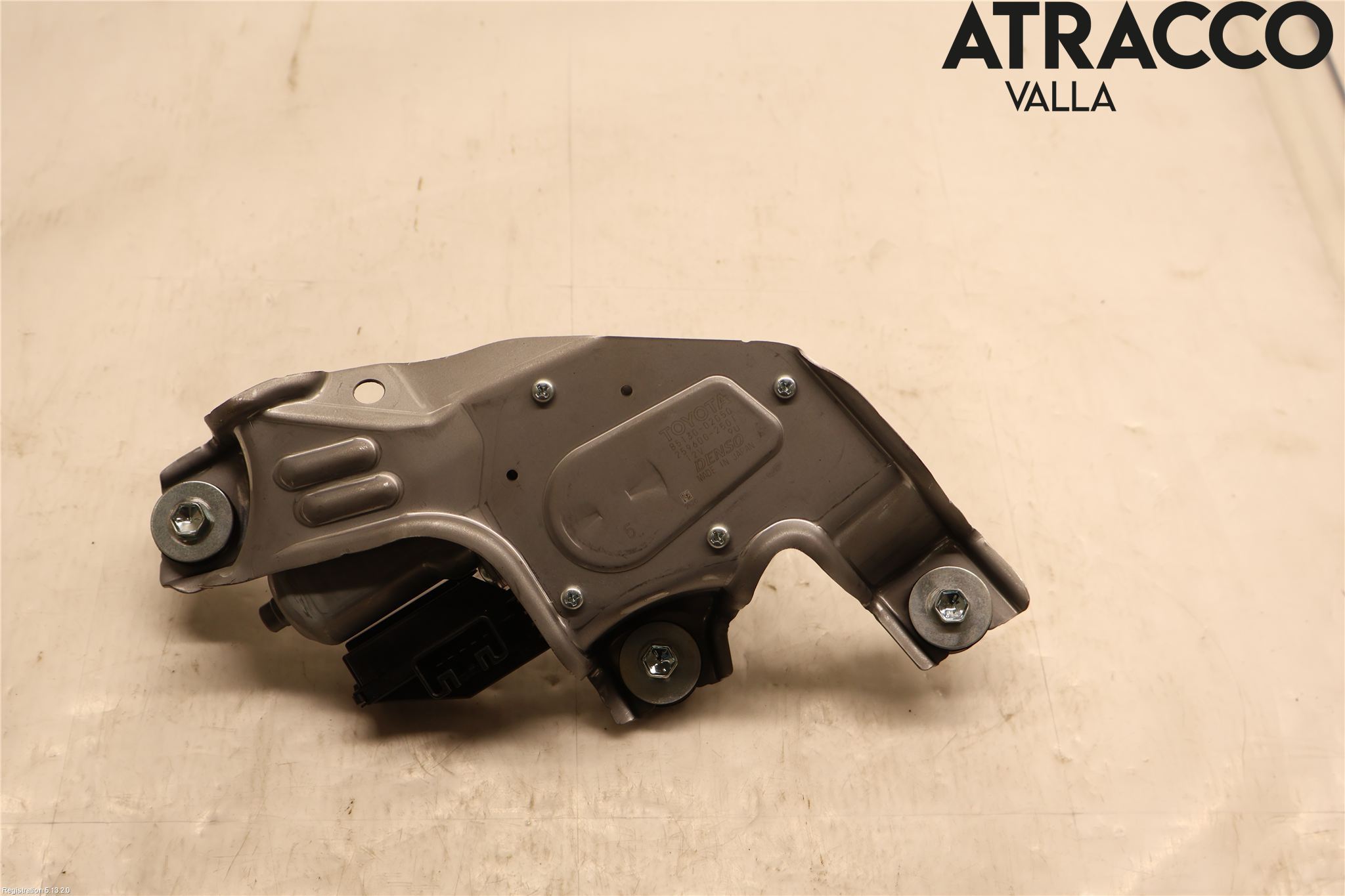 Toyota AURIS 13-19 Torkarmotor Baklucka