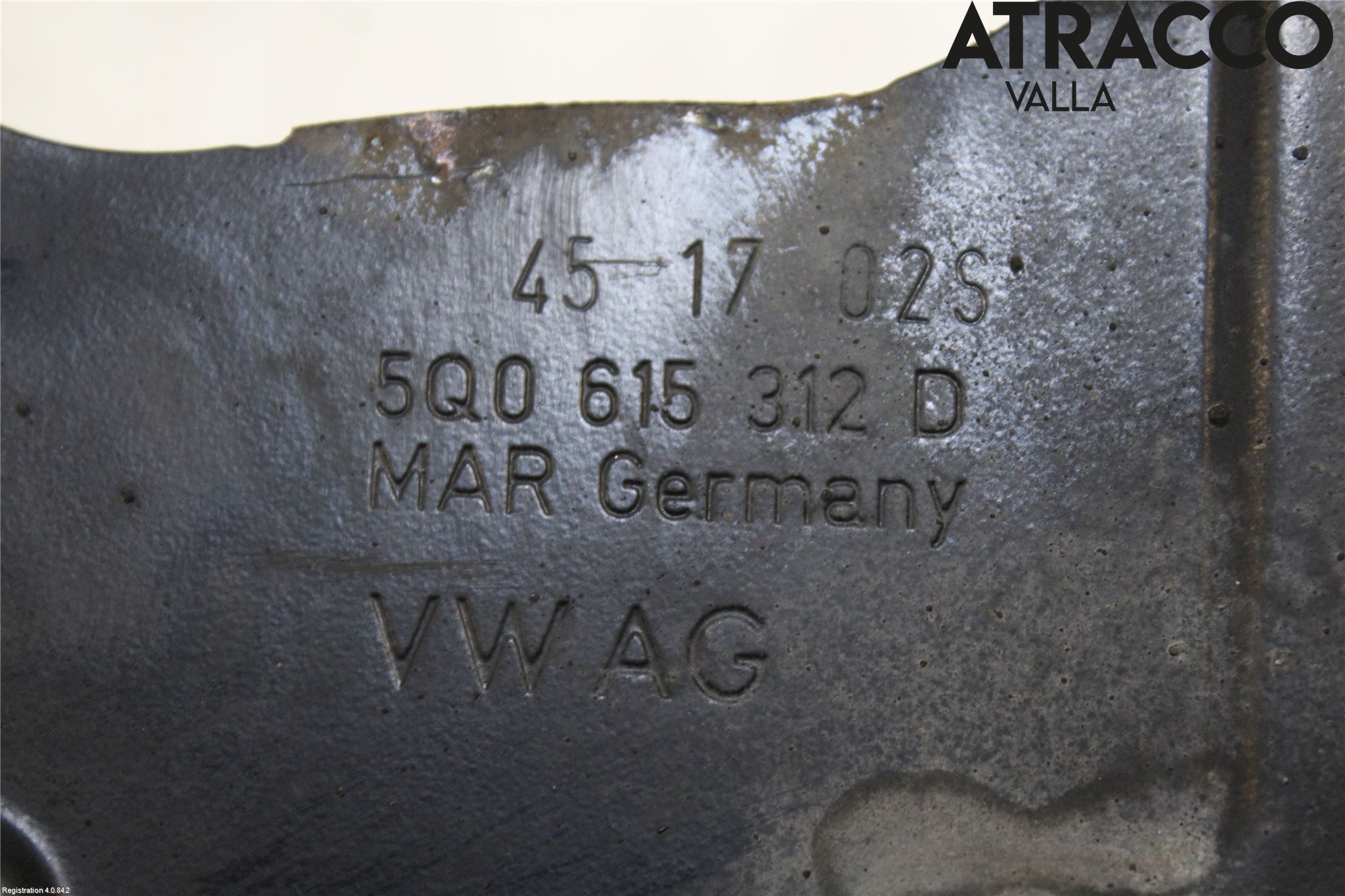 Volkswagen VW GOLF / E-GOLF VII 13-20 Bromssköld Fram