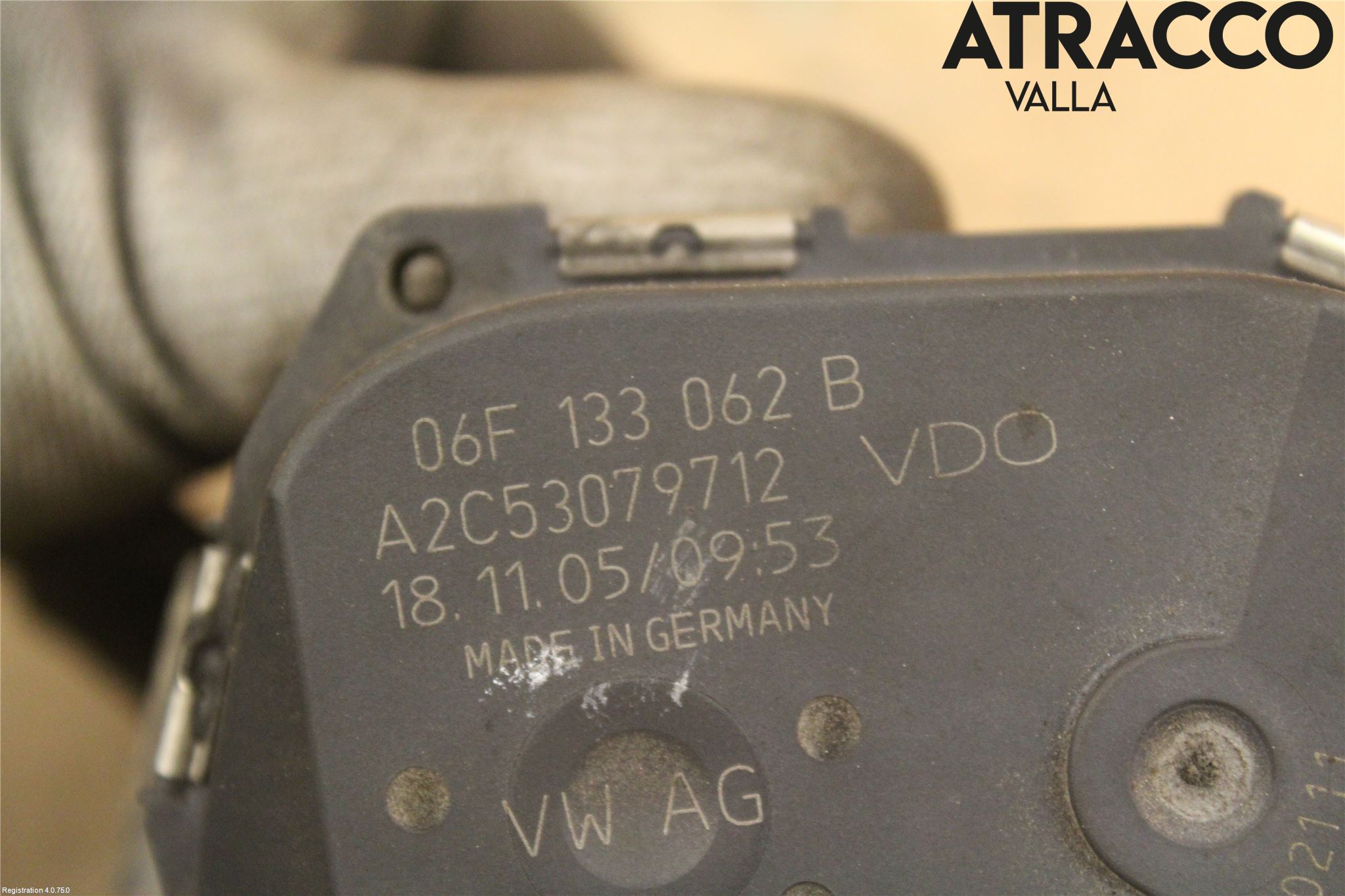 Volkswagen VW PASSAT 05-11 Injspjällhus