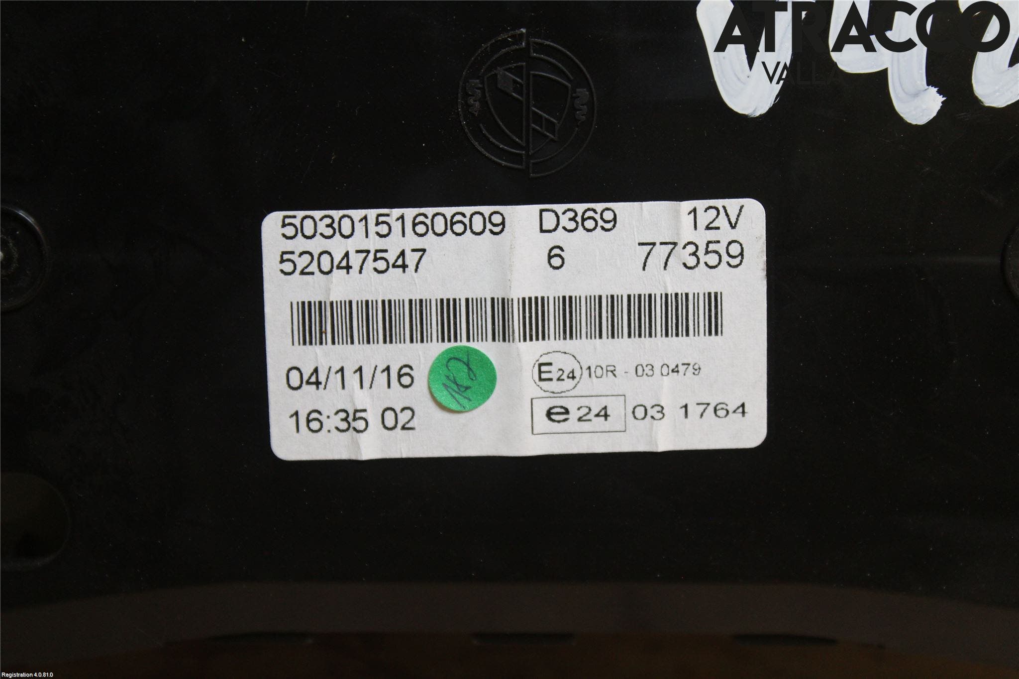 Opel COMBO D 12-18 Instrument Komb