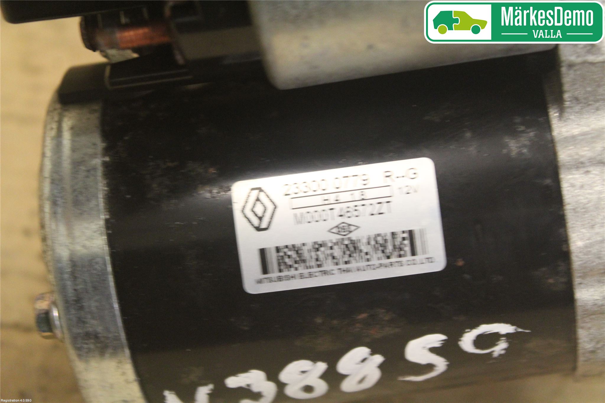 Renault CAPTUR 13-19 Startmotor