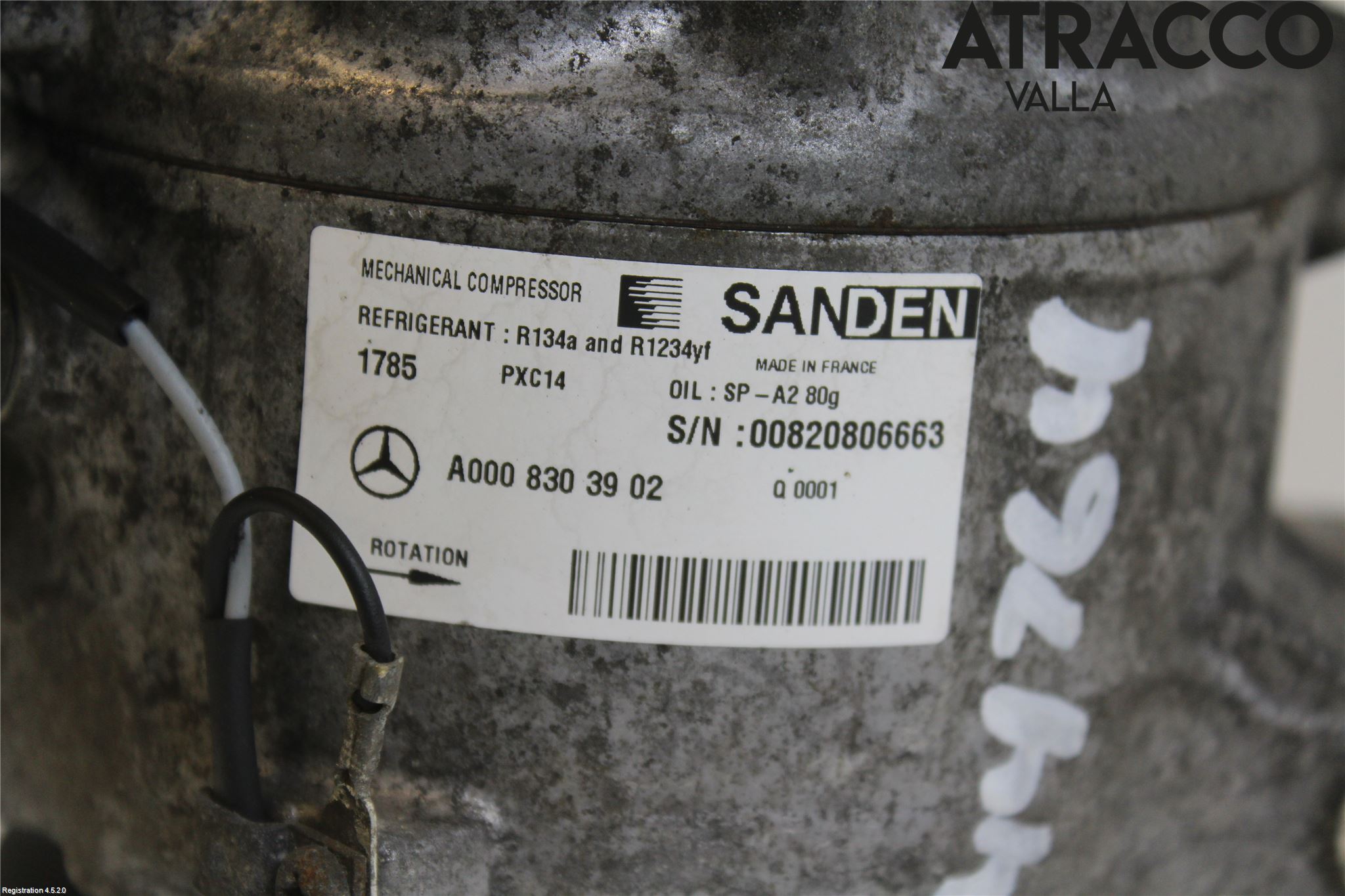 Mercedes-Benz MB VITO/V-KLASS (W640,W447,W448) 14- Ac Kompressor