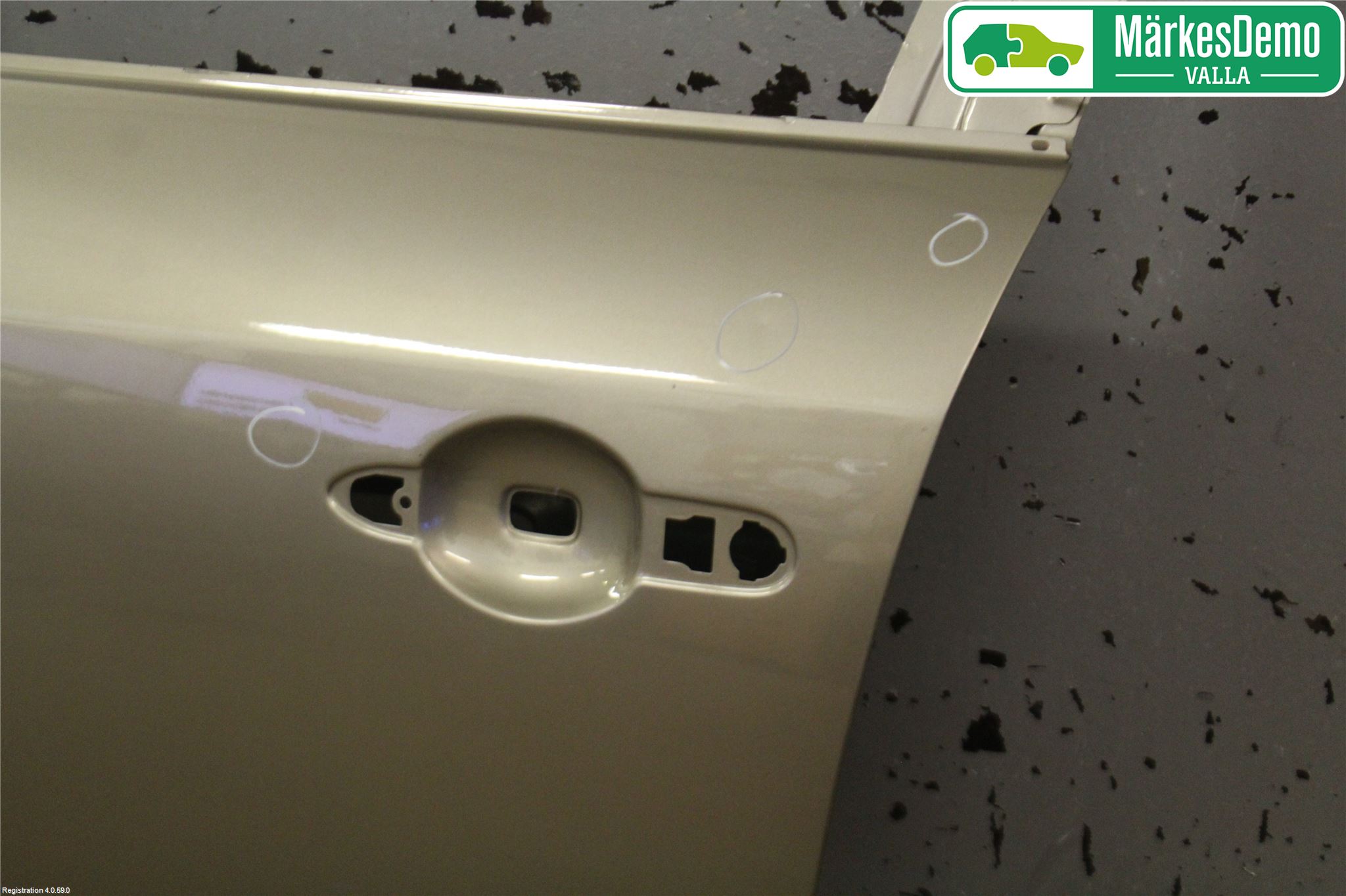 Renault MEGANE III 09-15 Dörr Fram Vänster