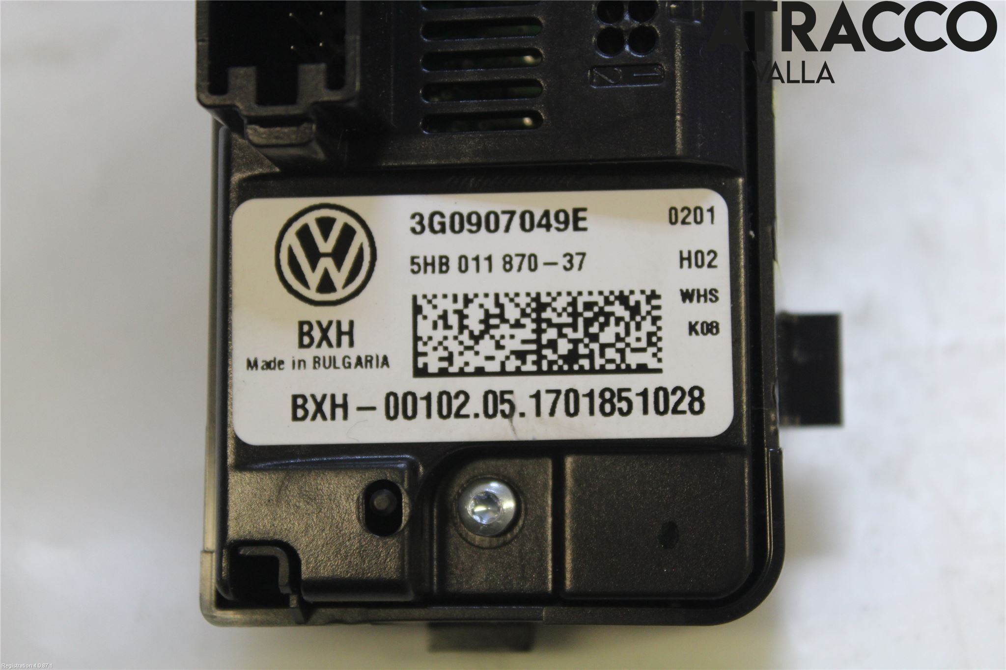Volkswagen VW ARTEON 17- Värmereglage