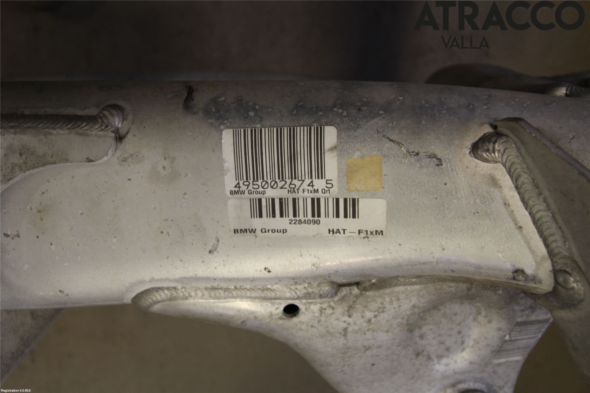 BMW 5 F10/F11/F18 09-17 Bakaxelbalk