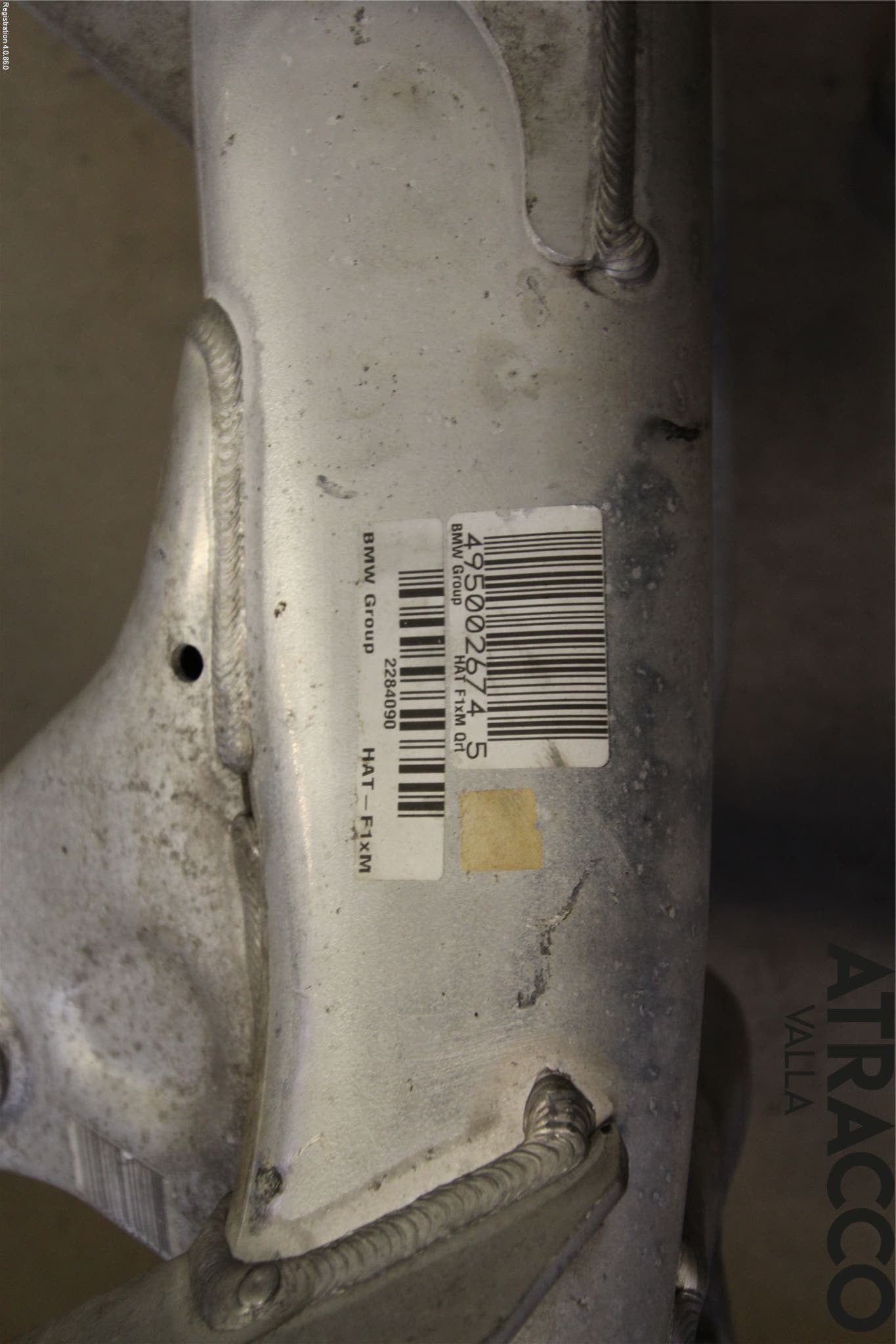 BMW 5 F10/F11/F18 09-17 Bakaxelbalk