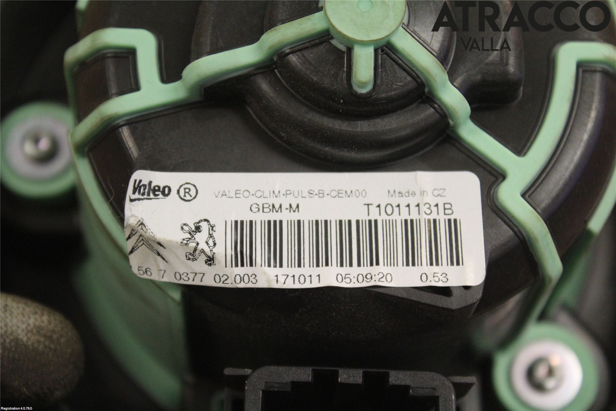 Citroen C4 II 11-18 Ac Värmefläkt