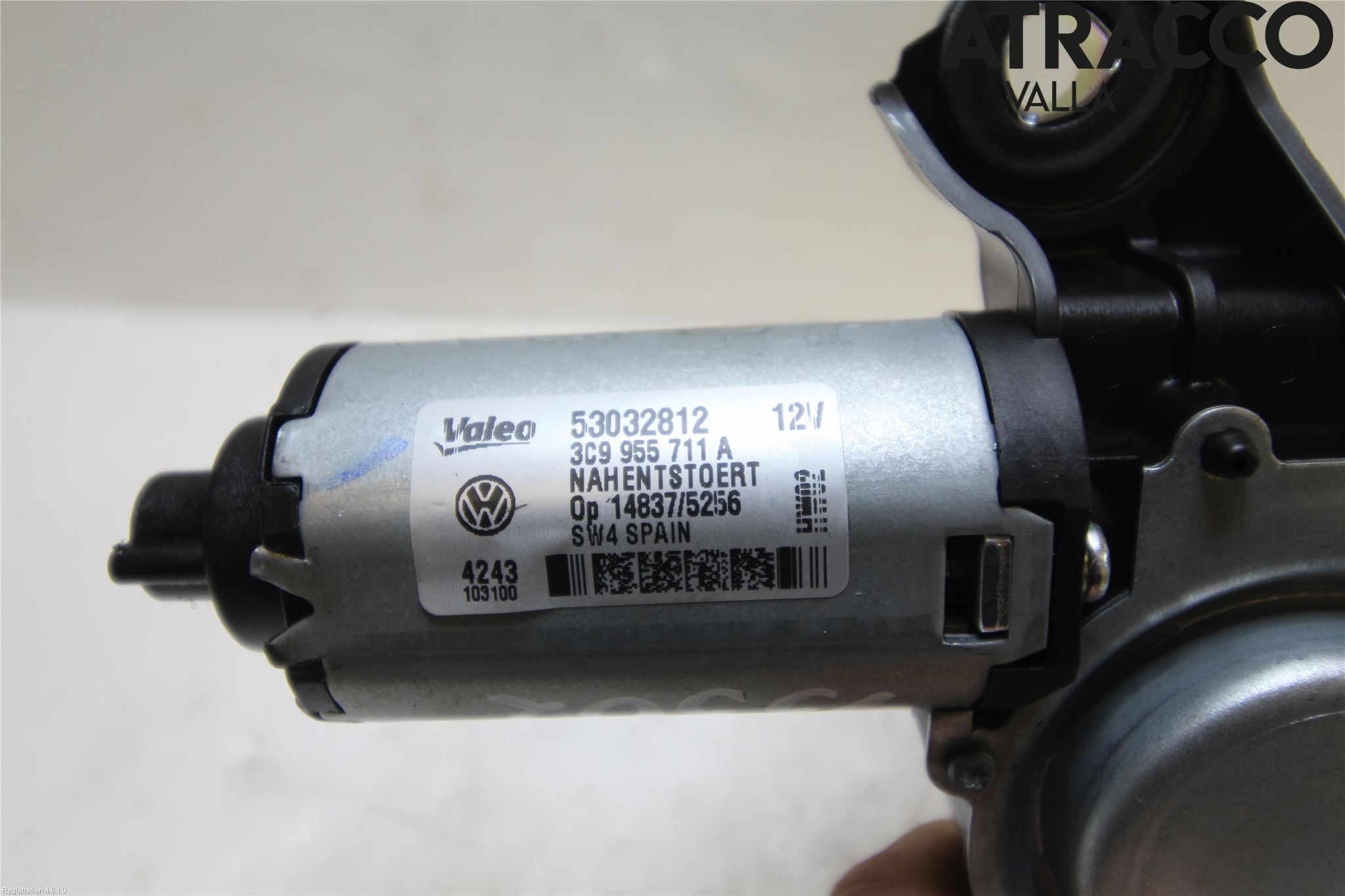 Volkswagen VW PASSAT 11-14 Torkarmotor Baklucka