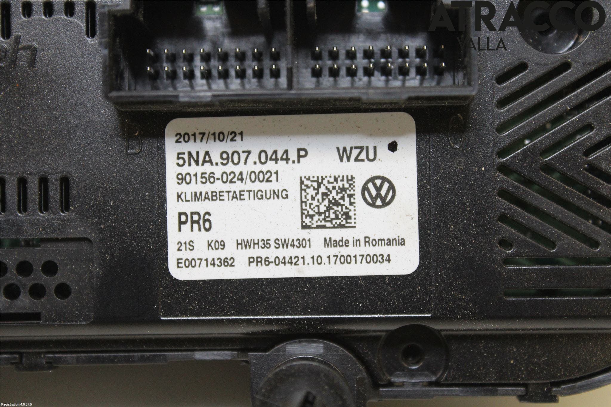 Volkswagen VW TIGUAN 16-24 Ac Styrenhet Ac Manöveren