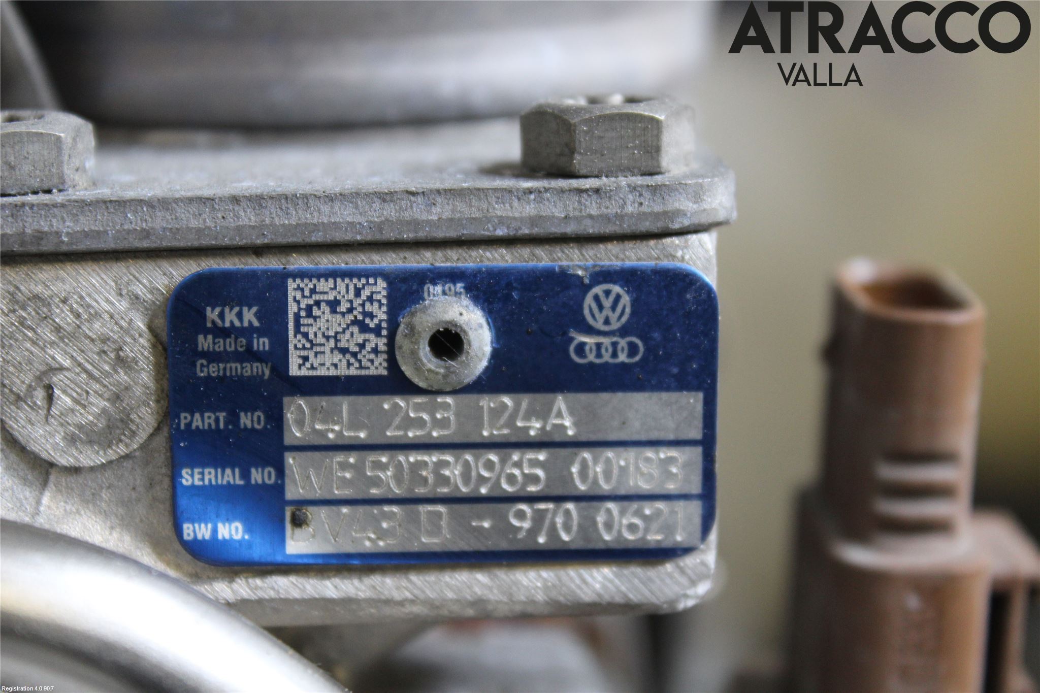 Volkswagen VW PASSAT 15-19 Turboaggregat