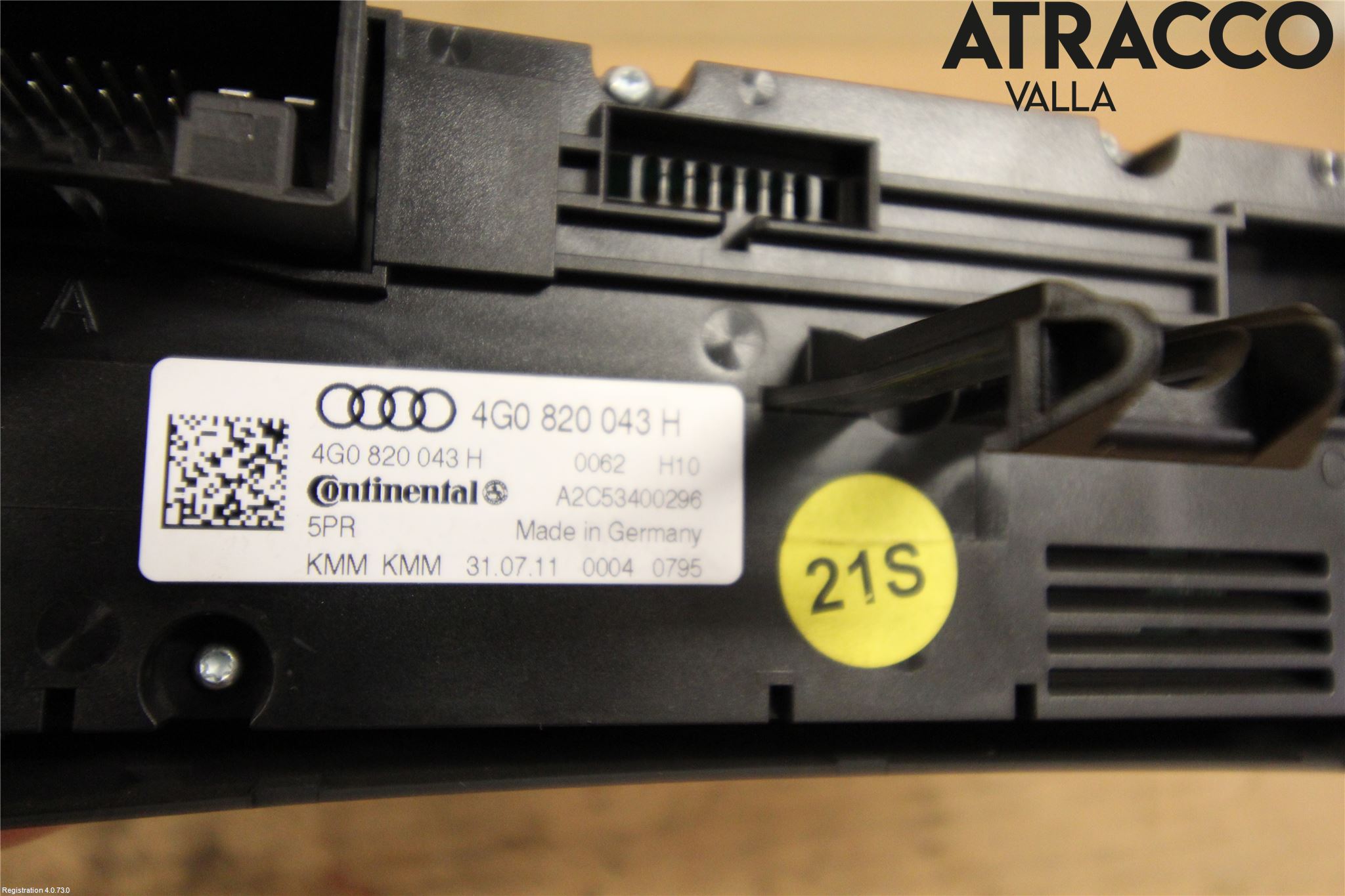 Audi A6/S6 4G 11-18 Ac Styrenhet Ac Manöveren